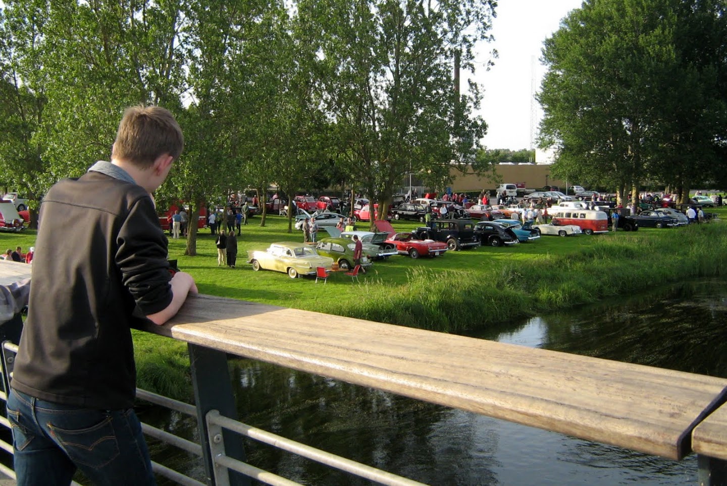 Veteranbil træf ved åen