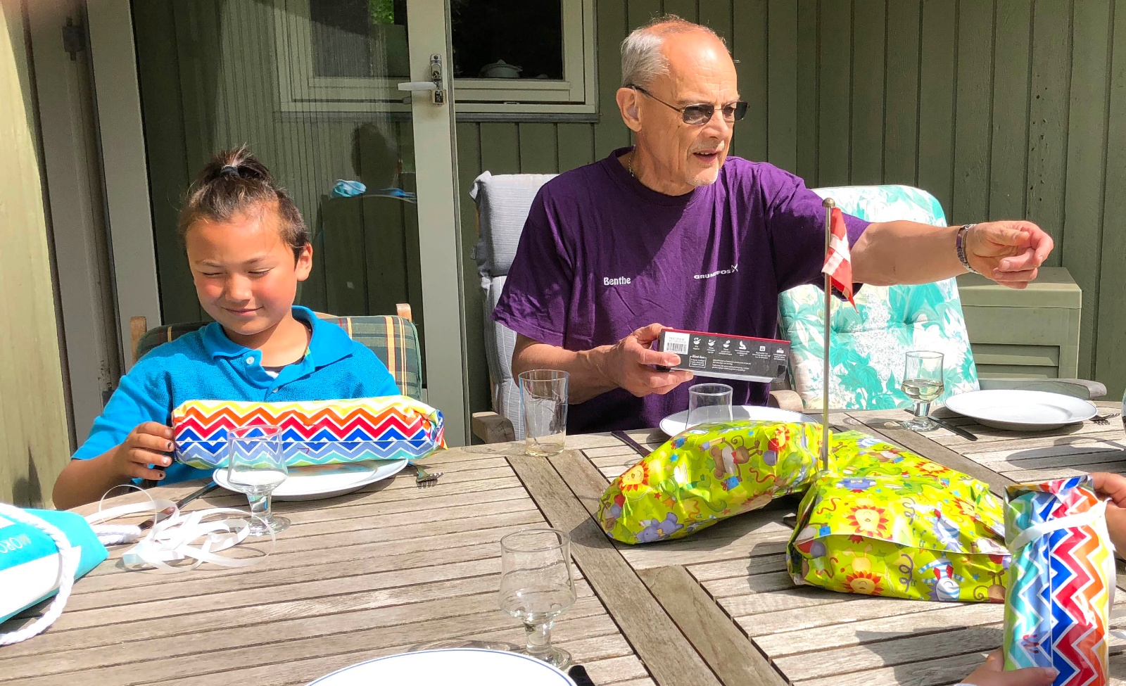 Maikas 5 års fødselsdag