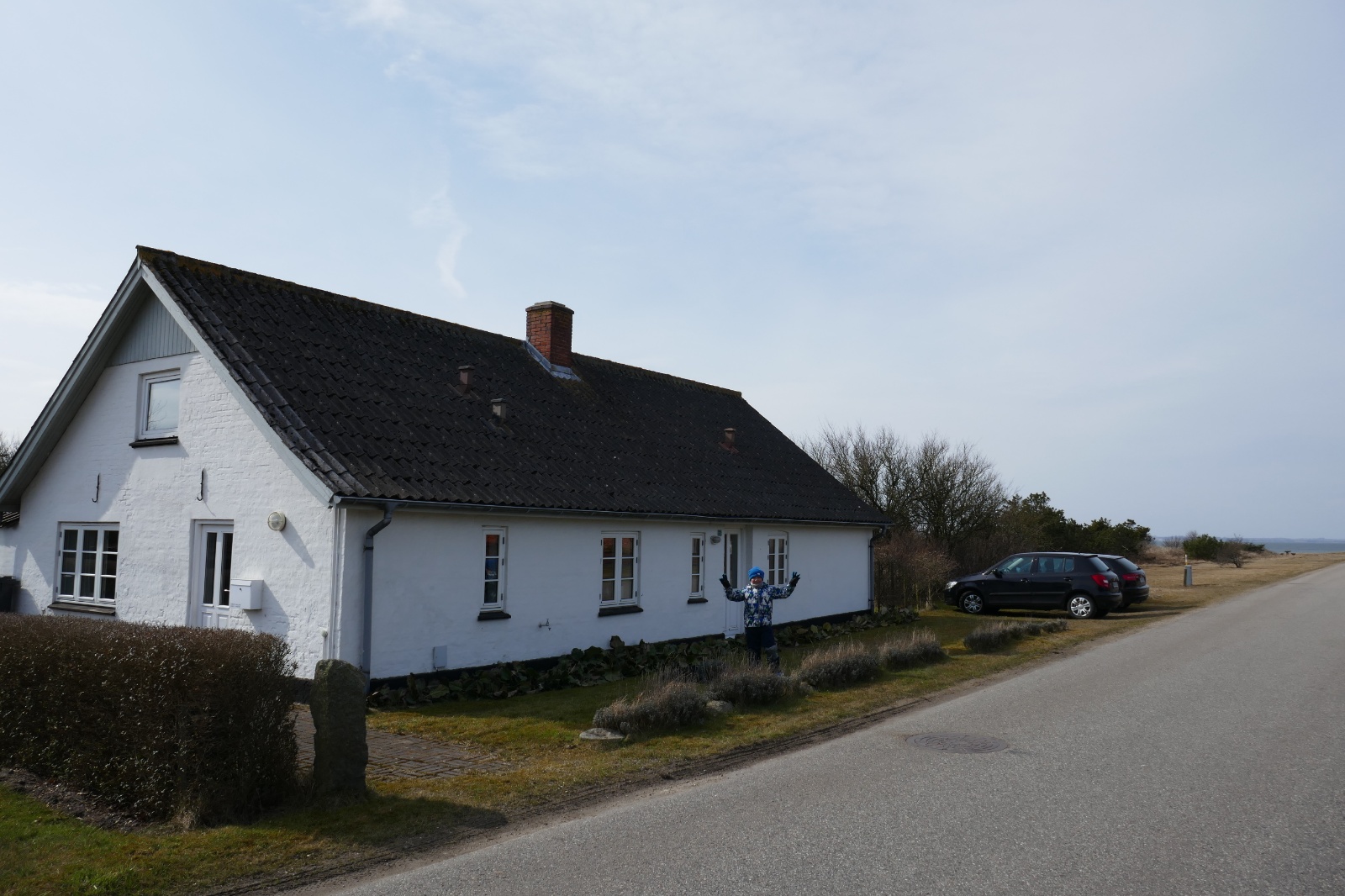 Det gamle fiskerhus lige ved vandet