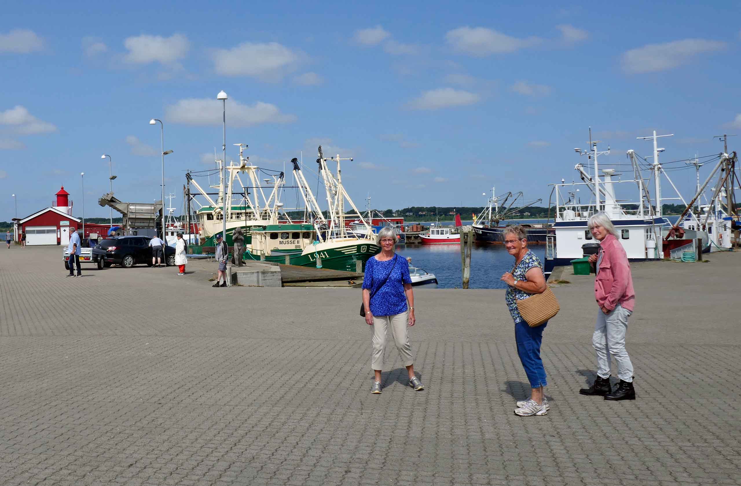På havnen i Glyngøre