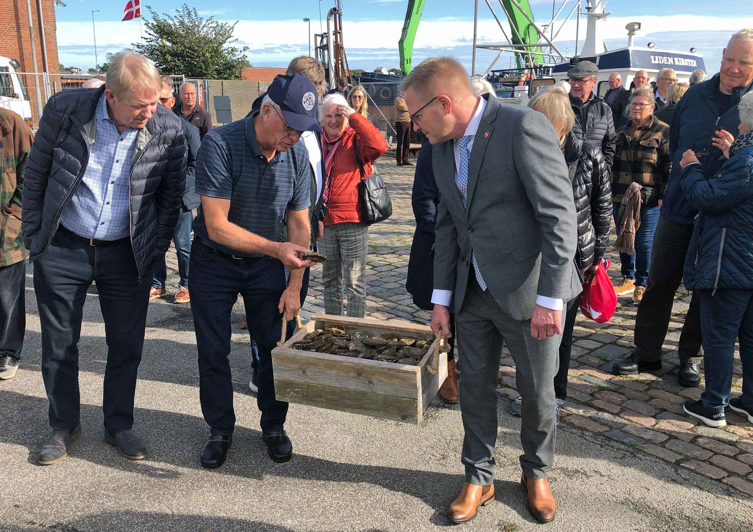 Årets første østers