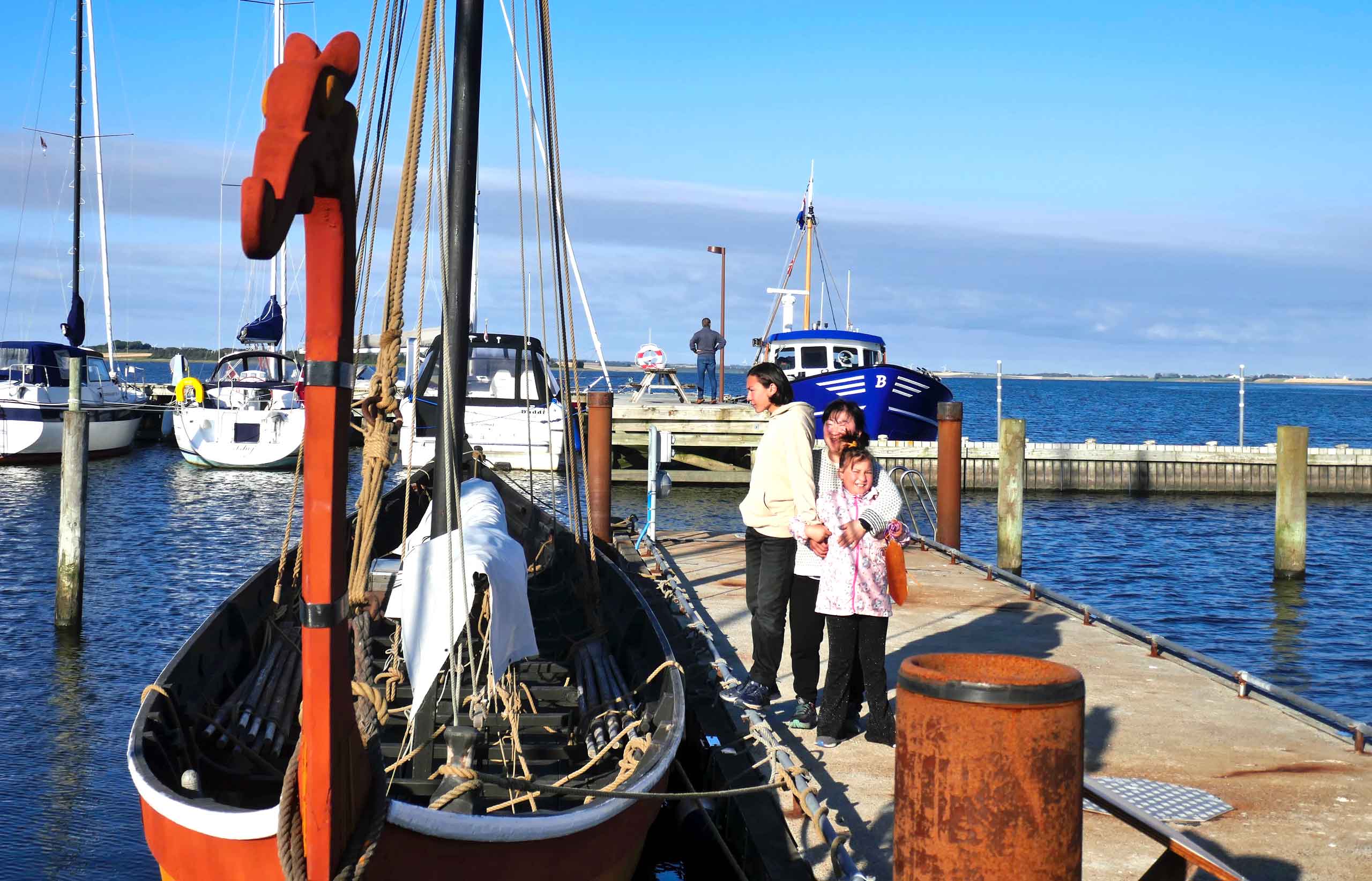 Aftentur til havnen