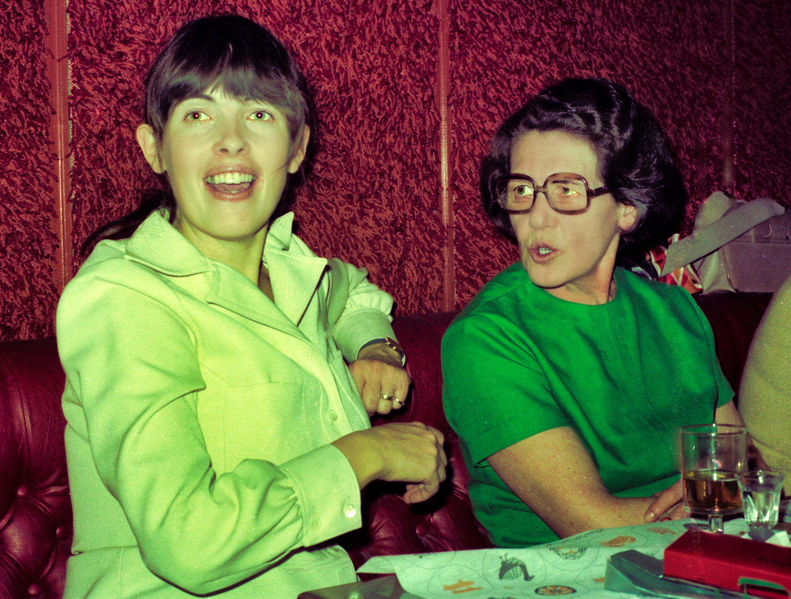 Vibeke Hajjaj og hendes mor, fru Rixen