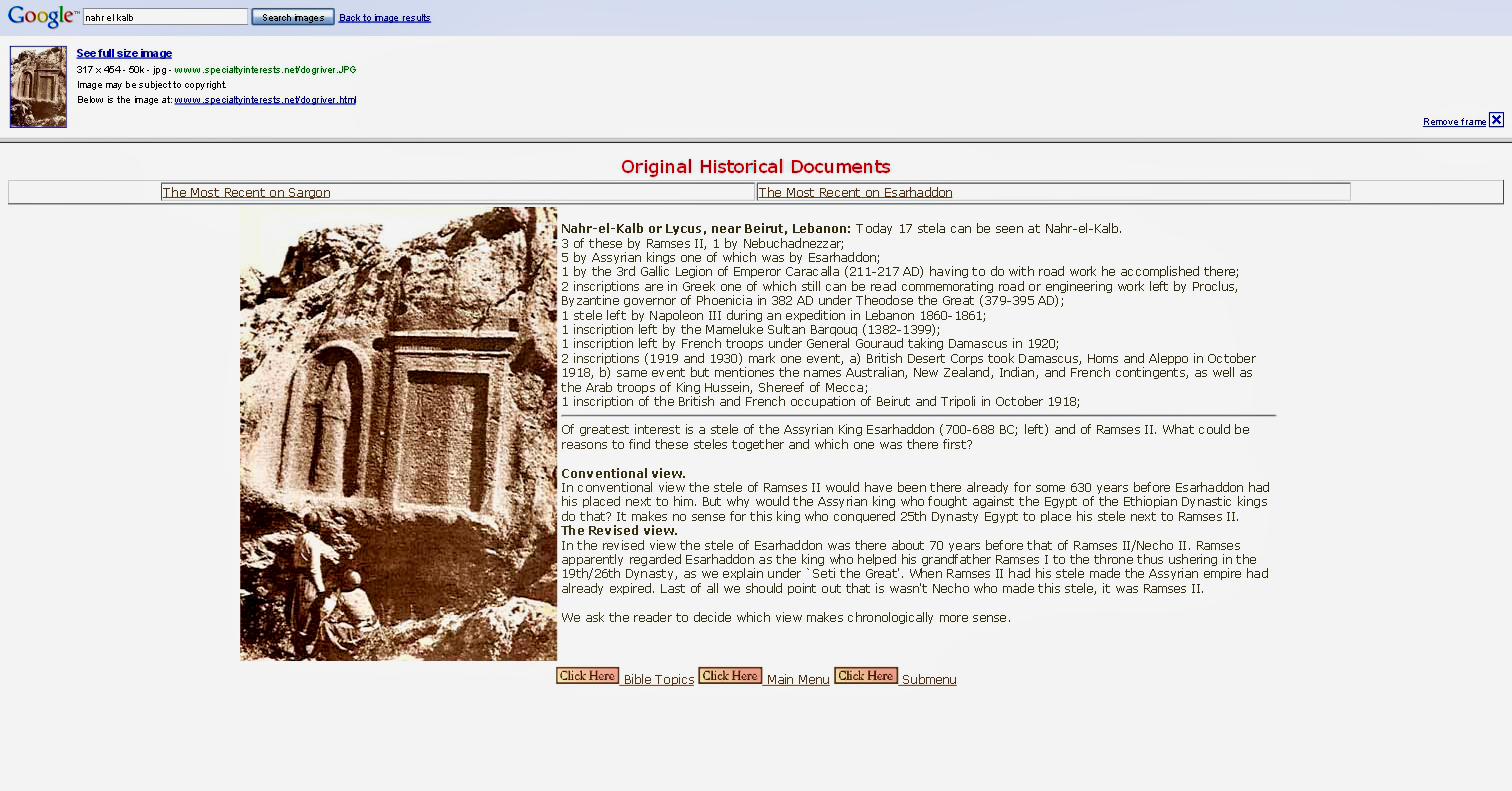 Stelerne ved Dog River