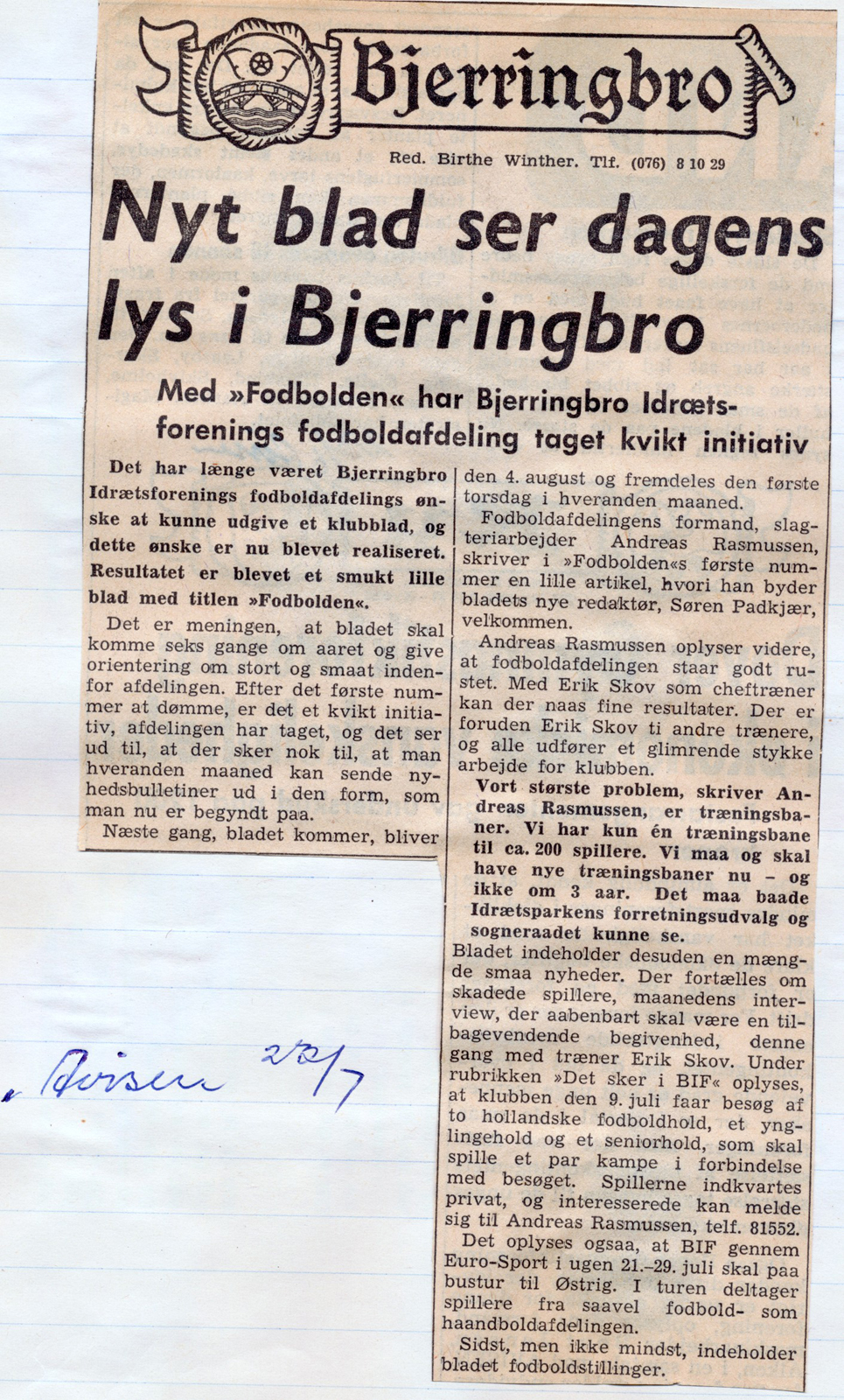 Medlemsblad