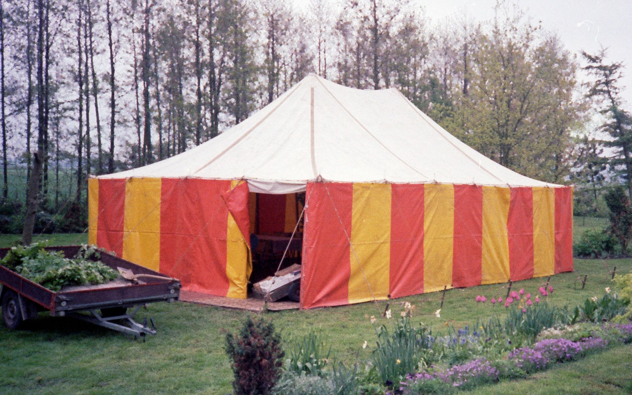 Festteltet i baghaven