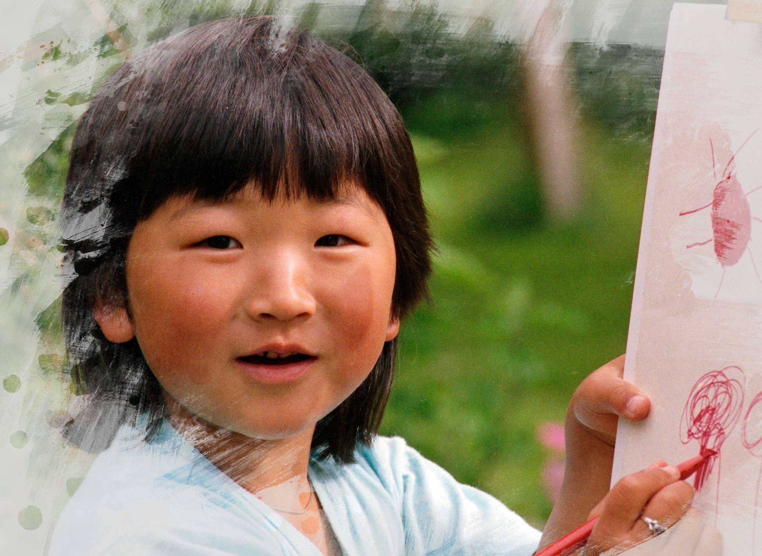 Kunstneren Anja maler