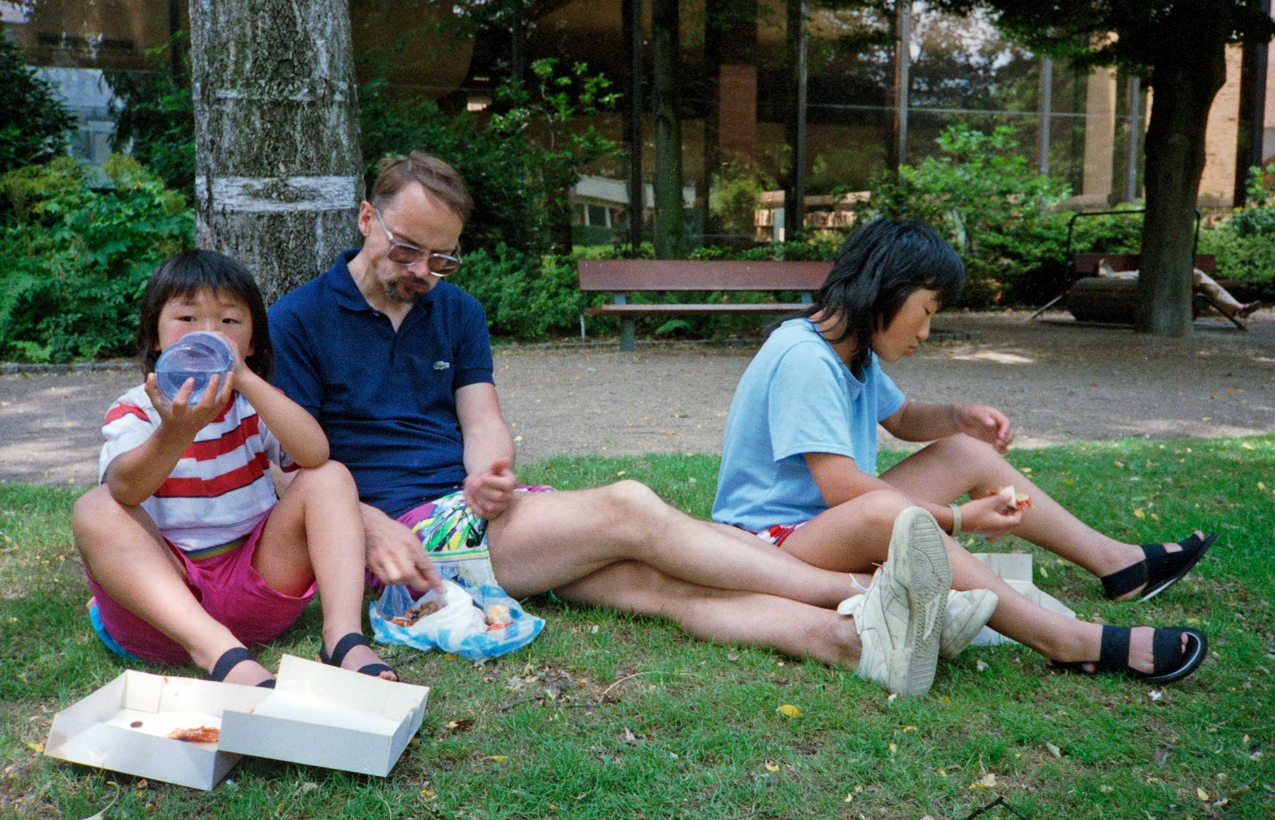 På vej til bryllup 1990