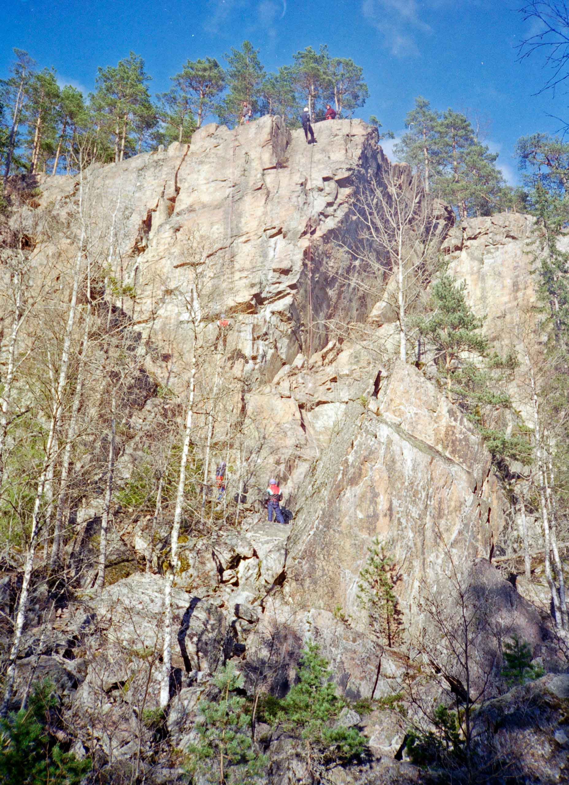 Rappelling