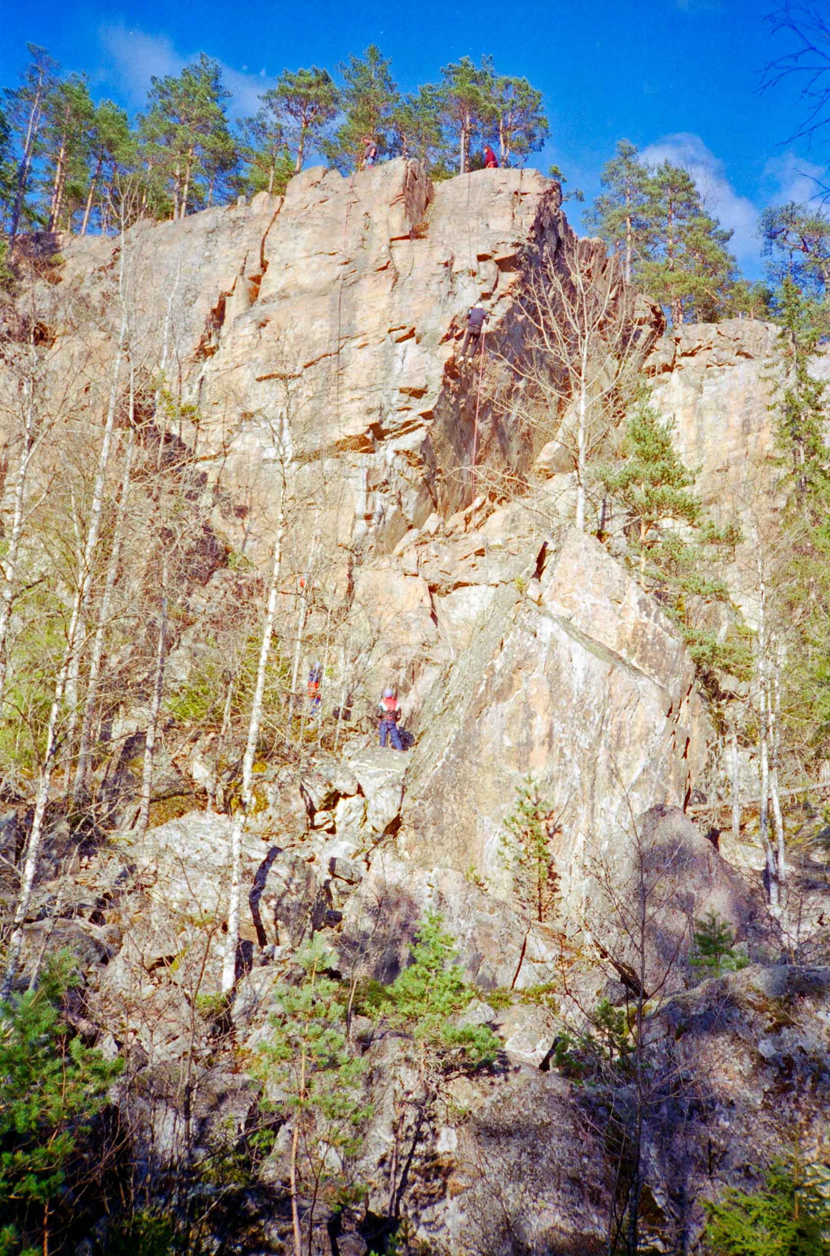 Rappelling
