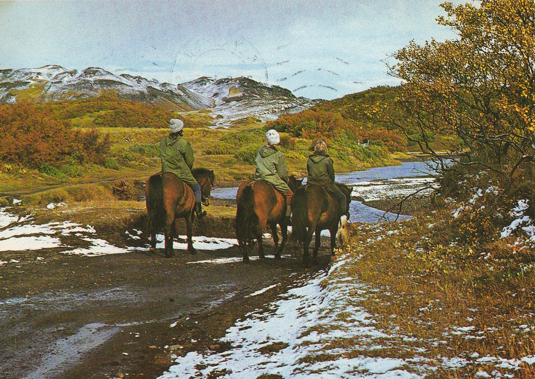 Postkort til far og mor