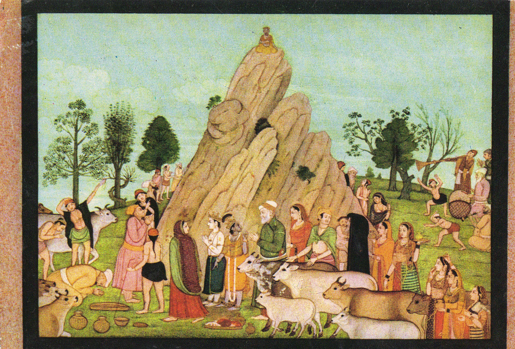 Postkort til far og mor