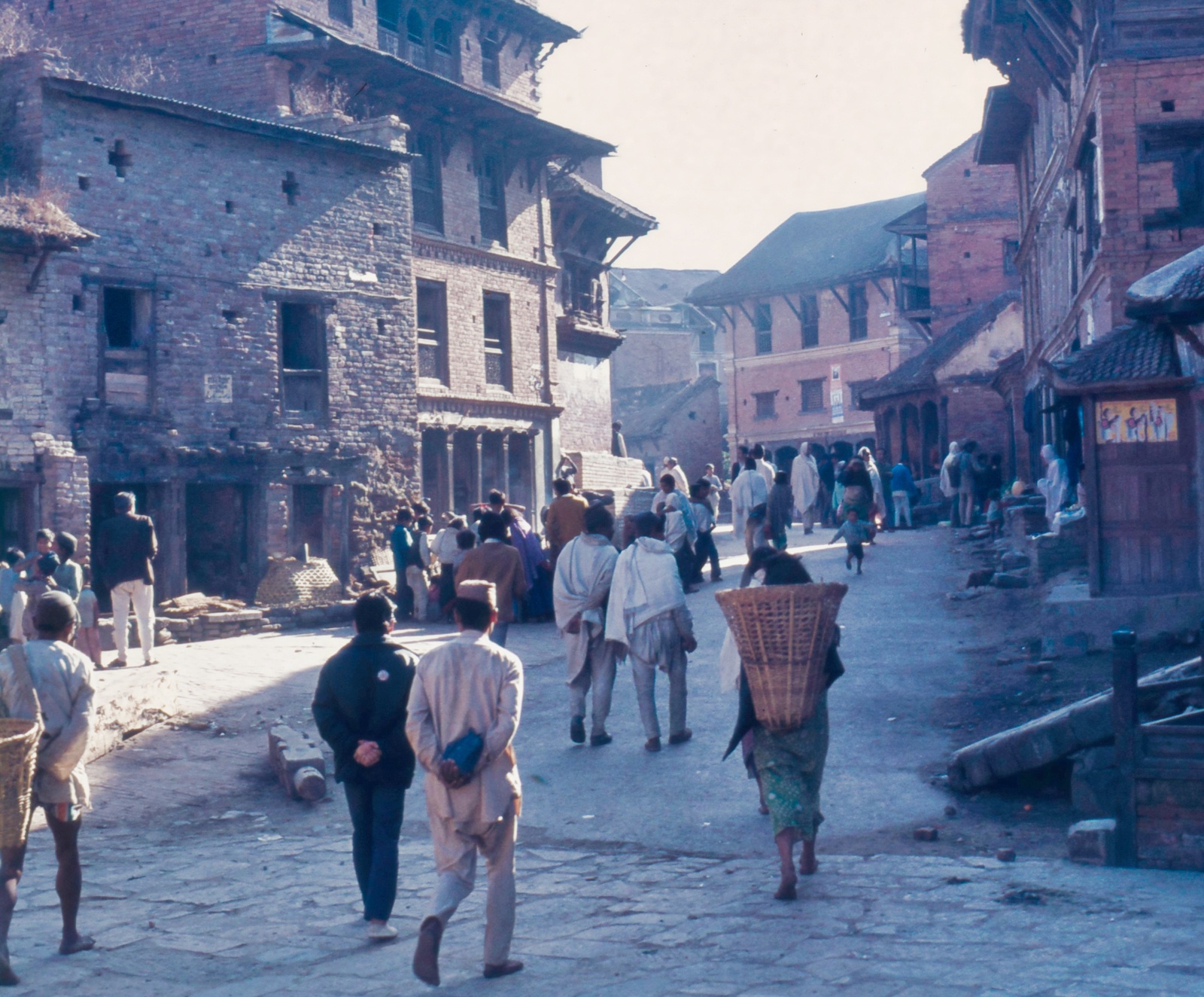 Gade i Katmandu