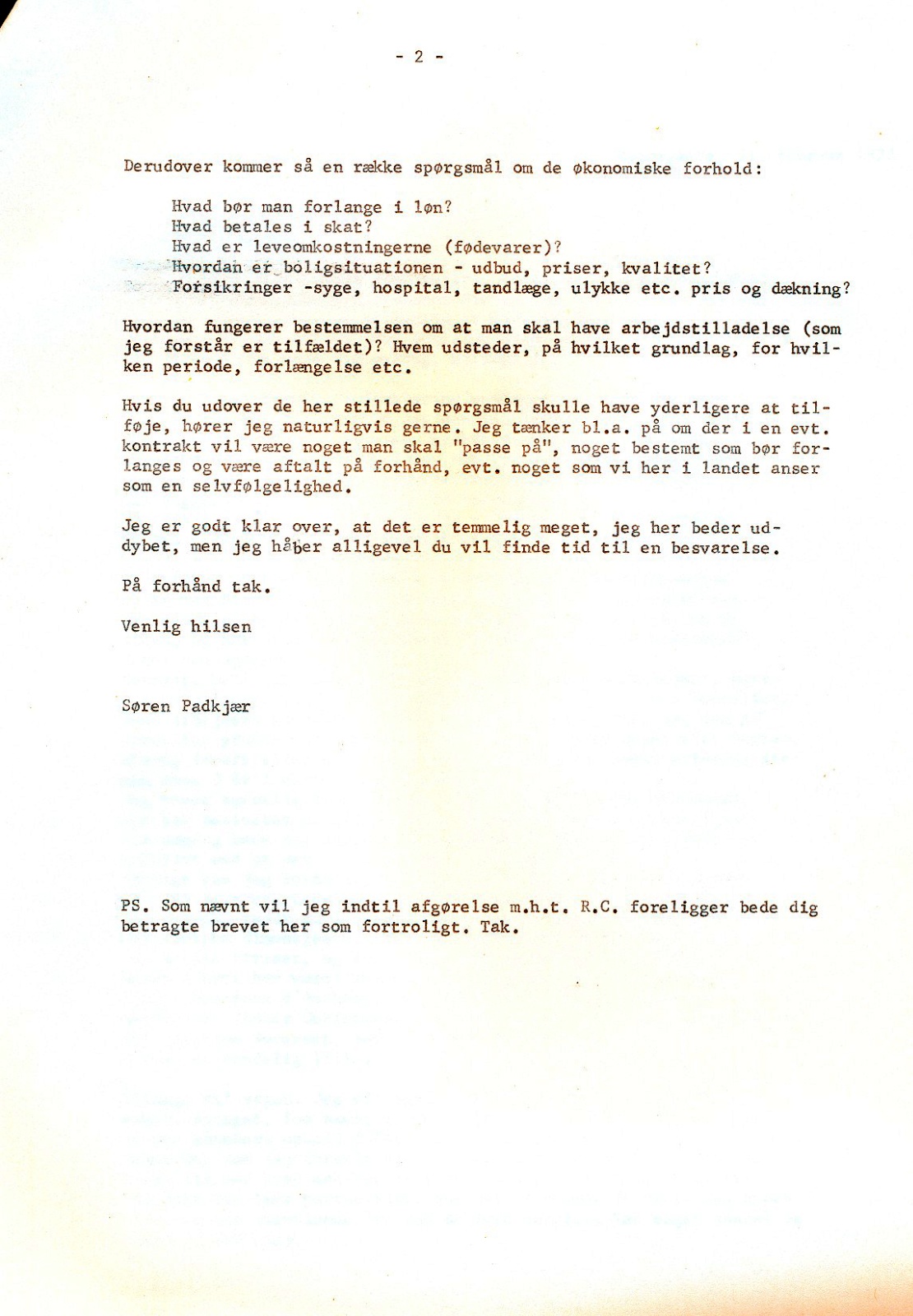 René,  Ambassaden i Rio de Janeiro, side 2