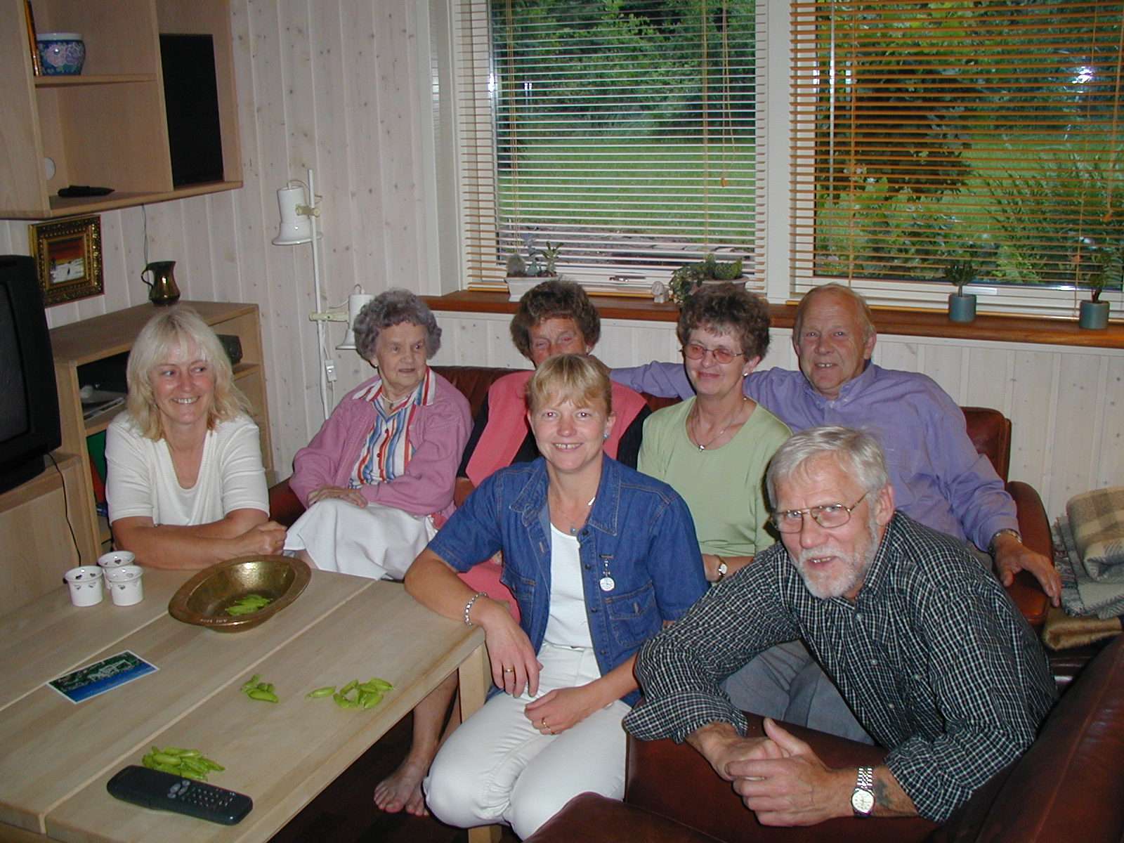 Familiebesøg i skoven