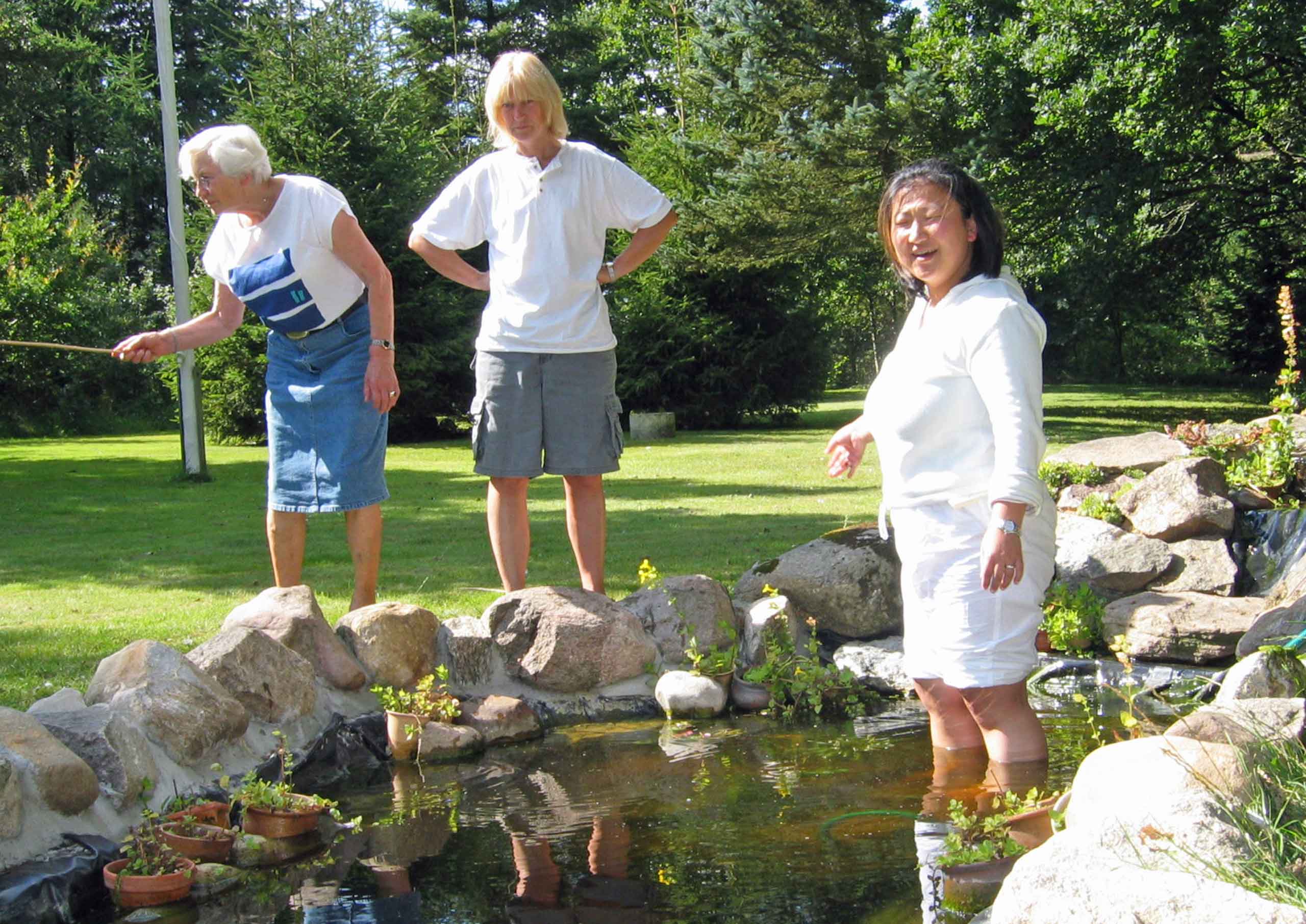 Cecilie, Benthe og Camilla