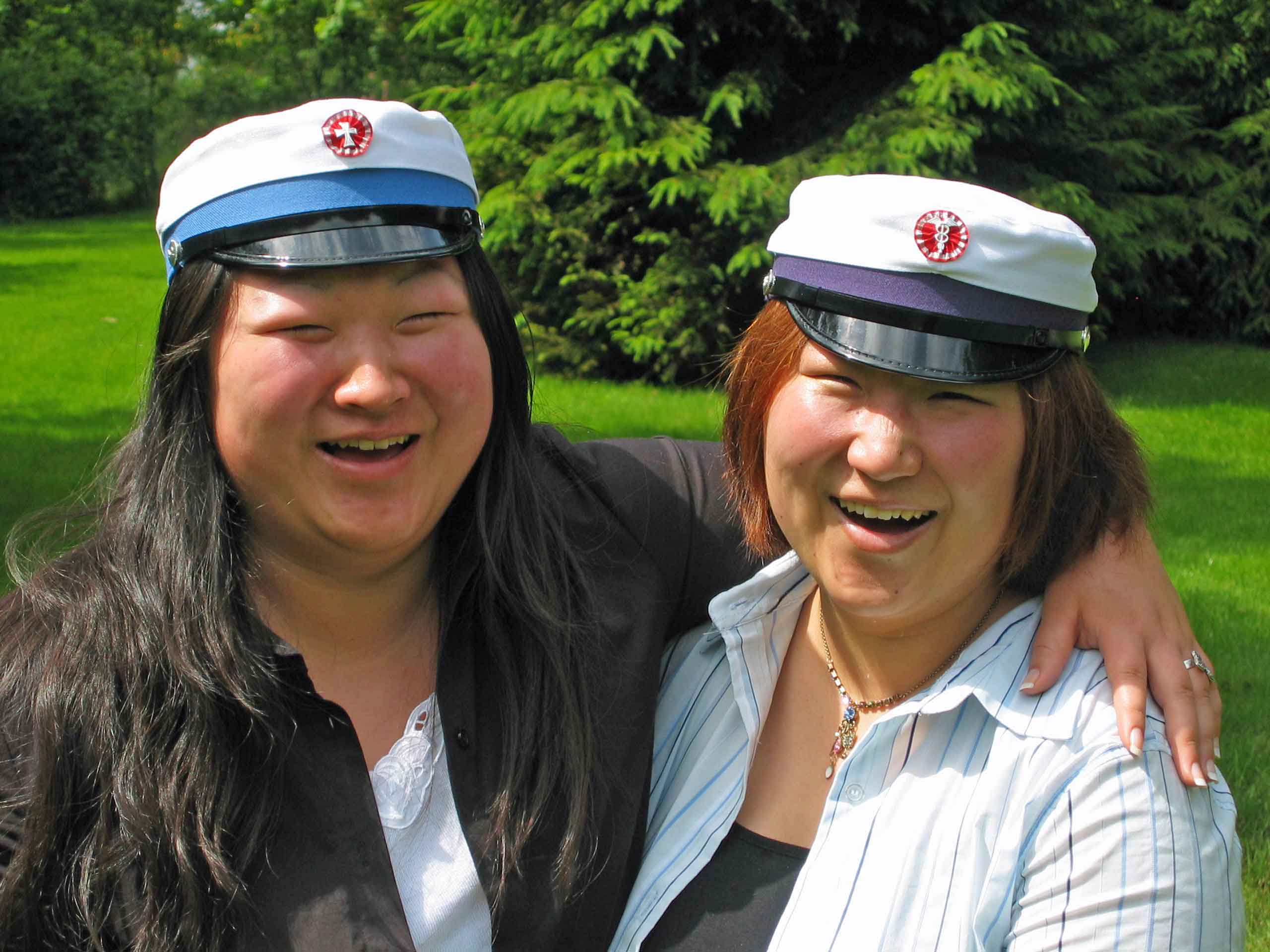 Tillykke til Anja og Camilla