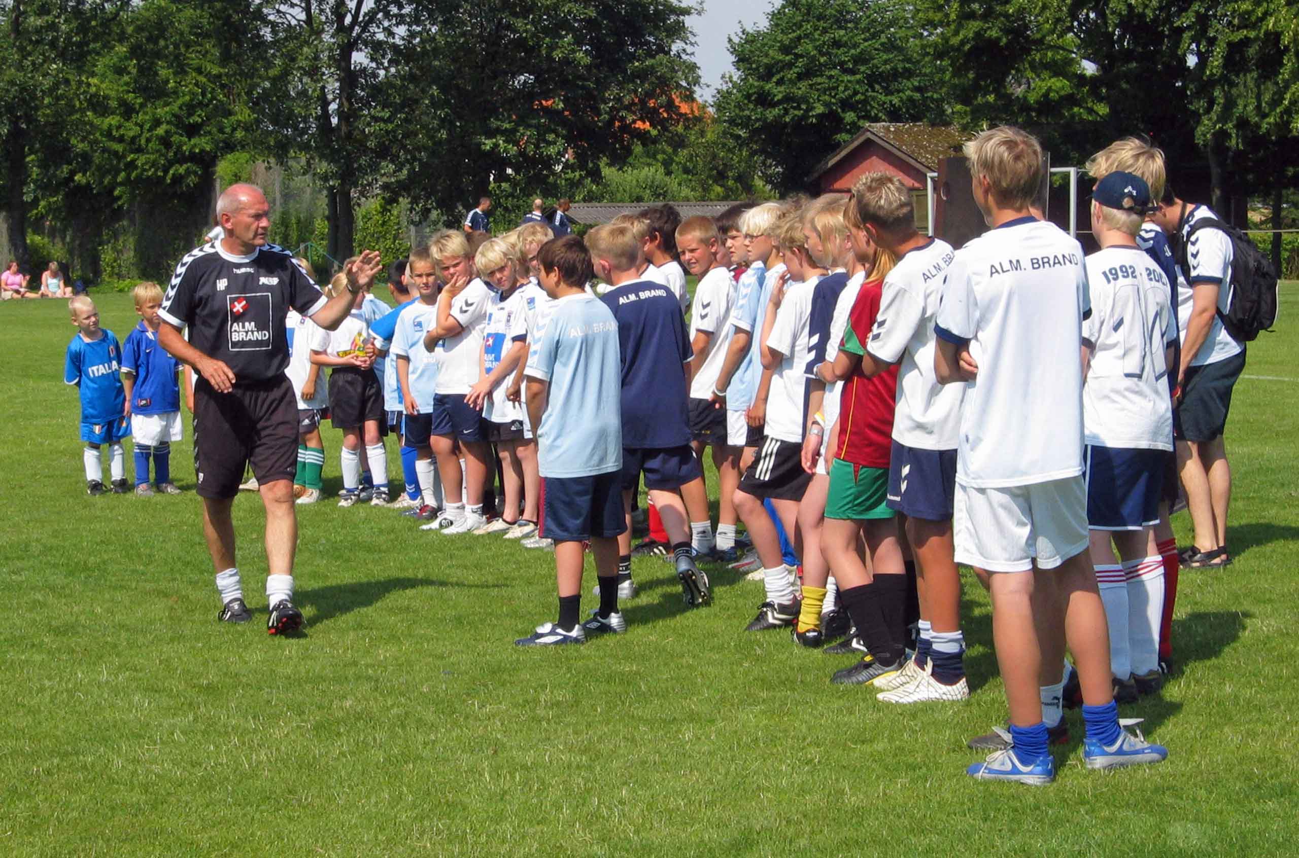 Ebbe til AGF træning