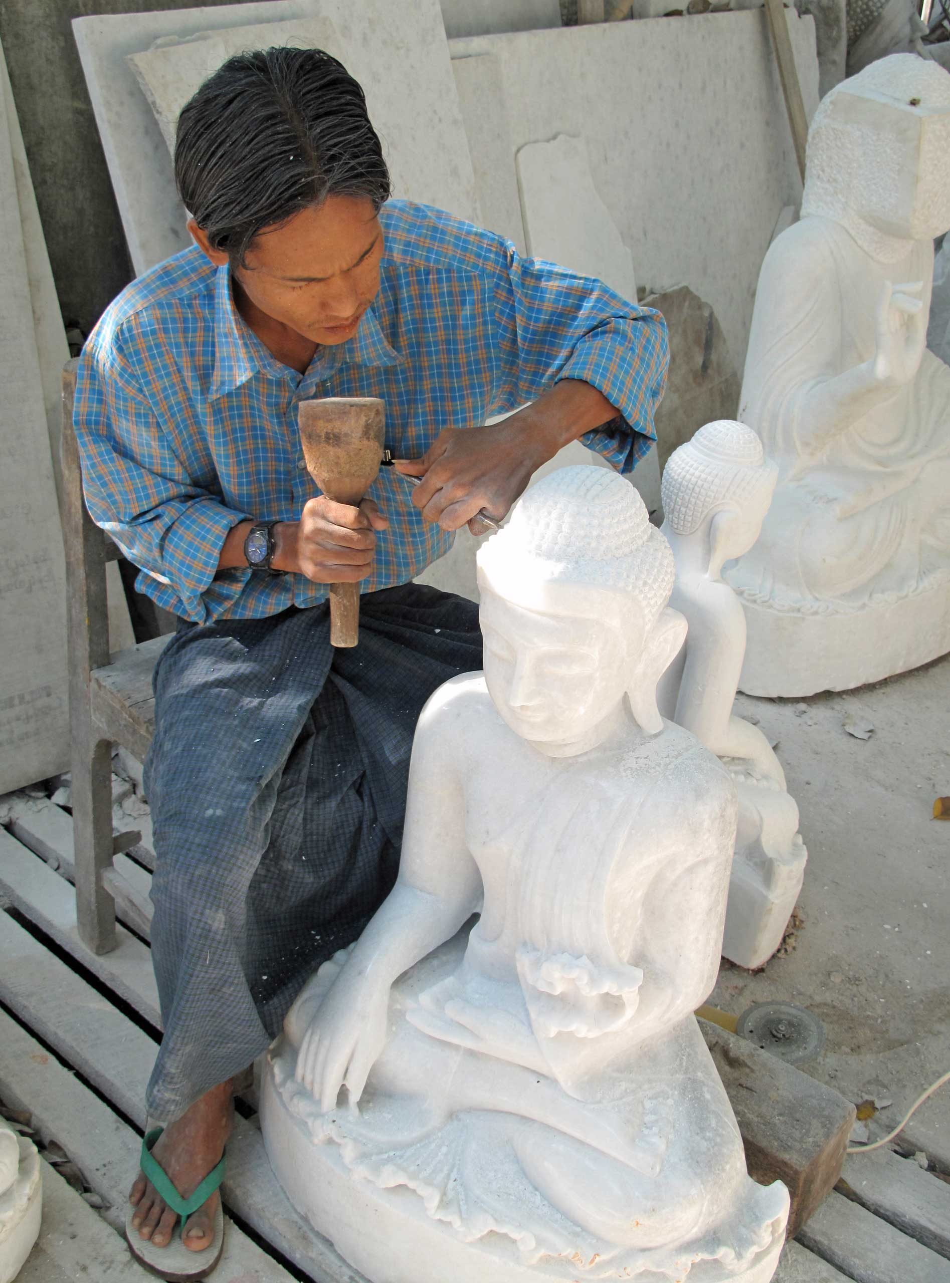 Marmorstatuer