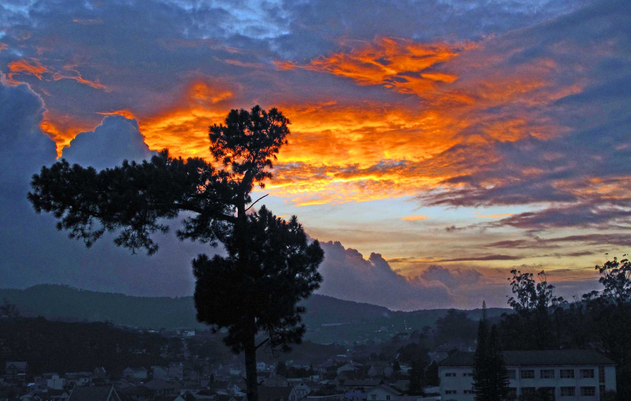 Solnedgang