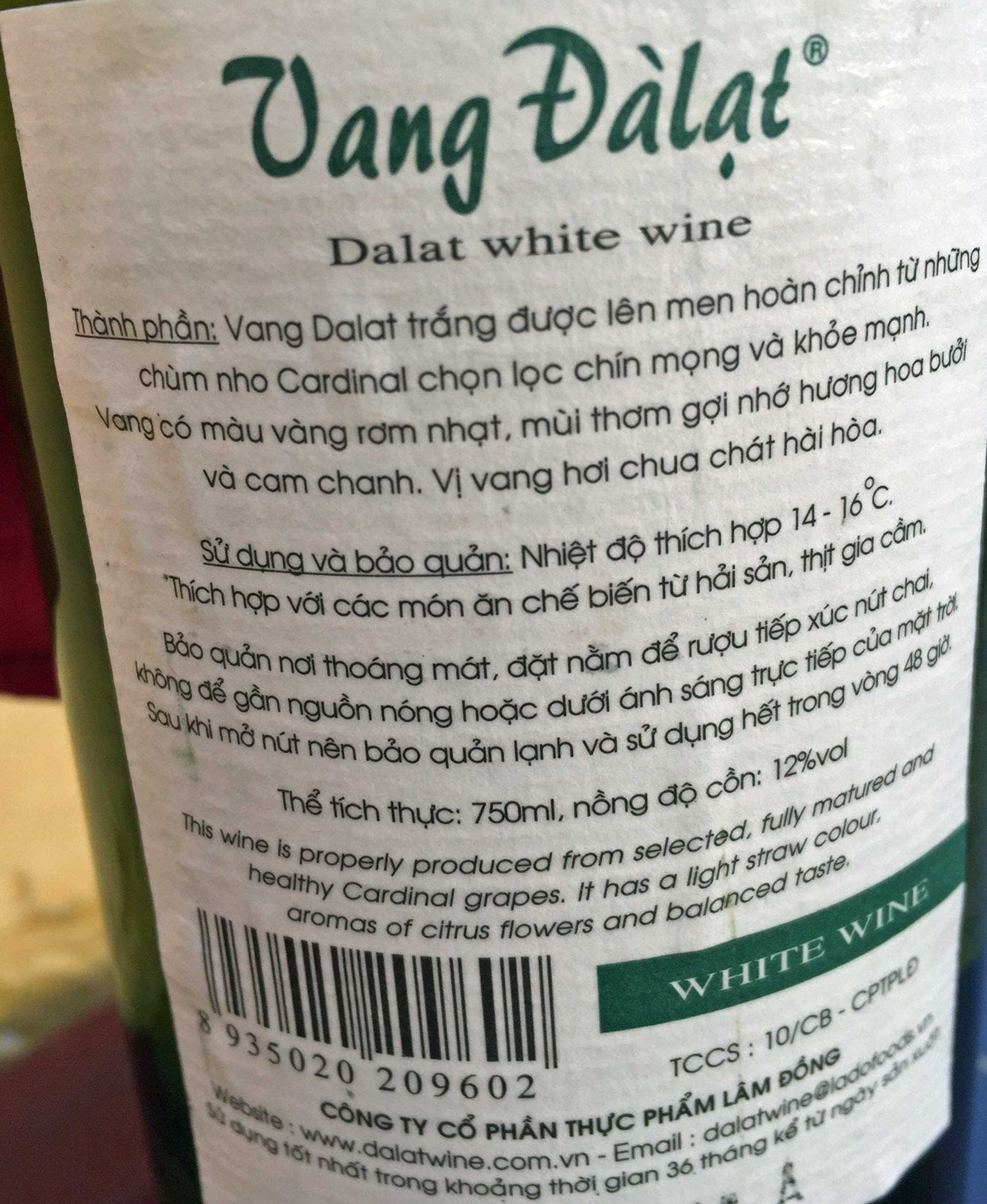 Dalat vin
