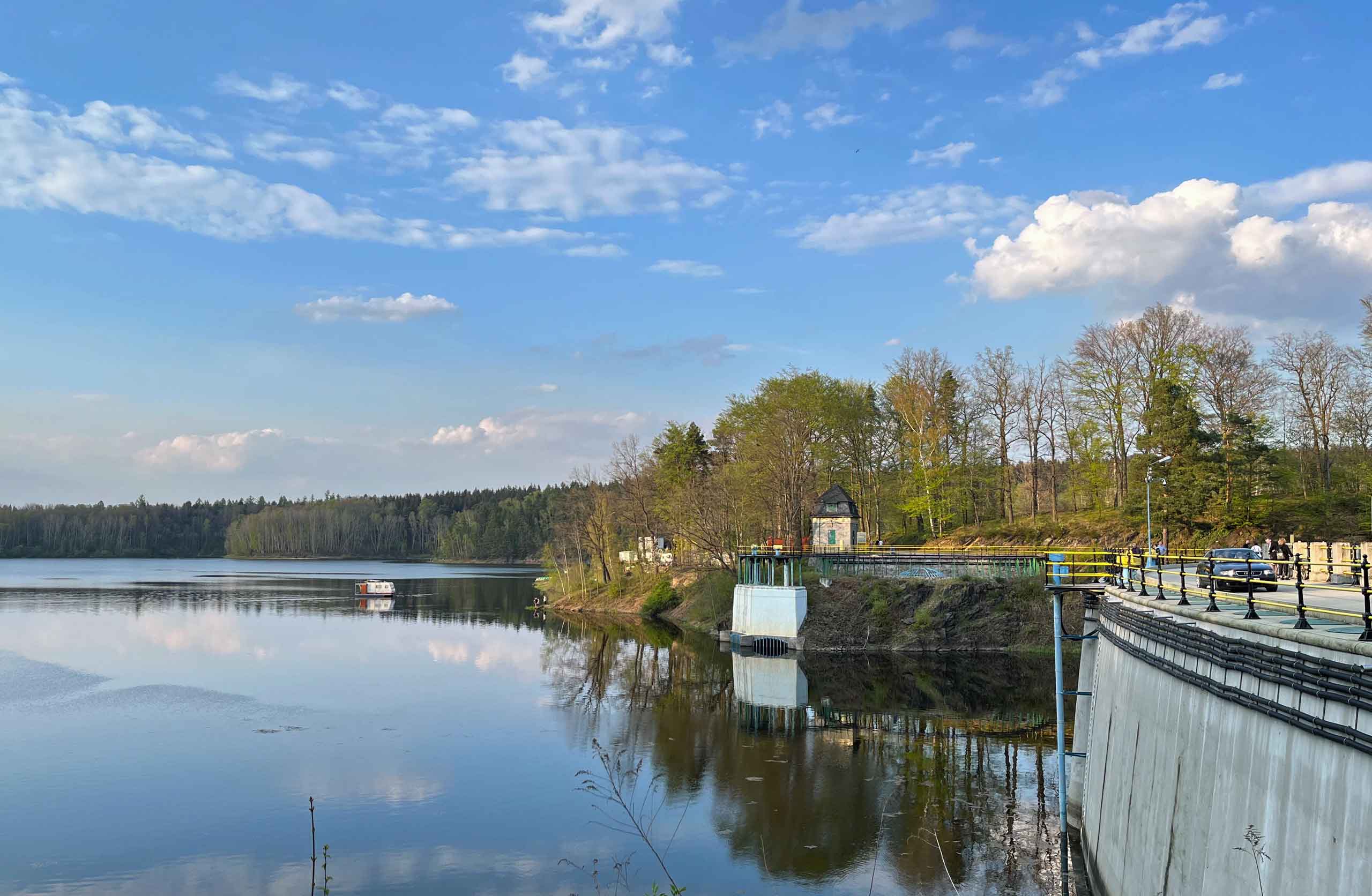 Søen ved vandkraftværket