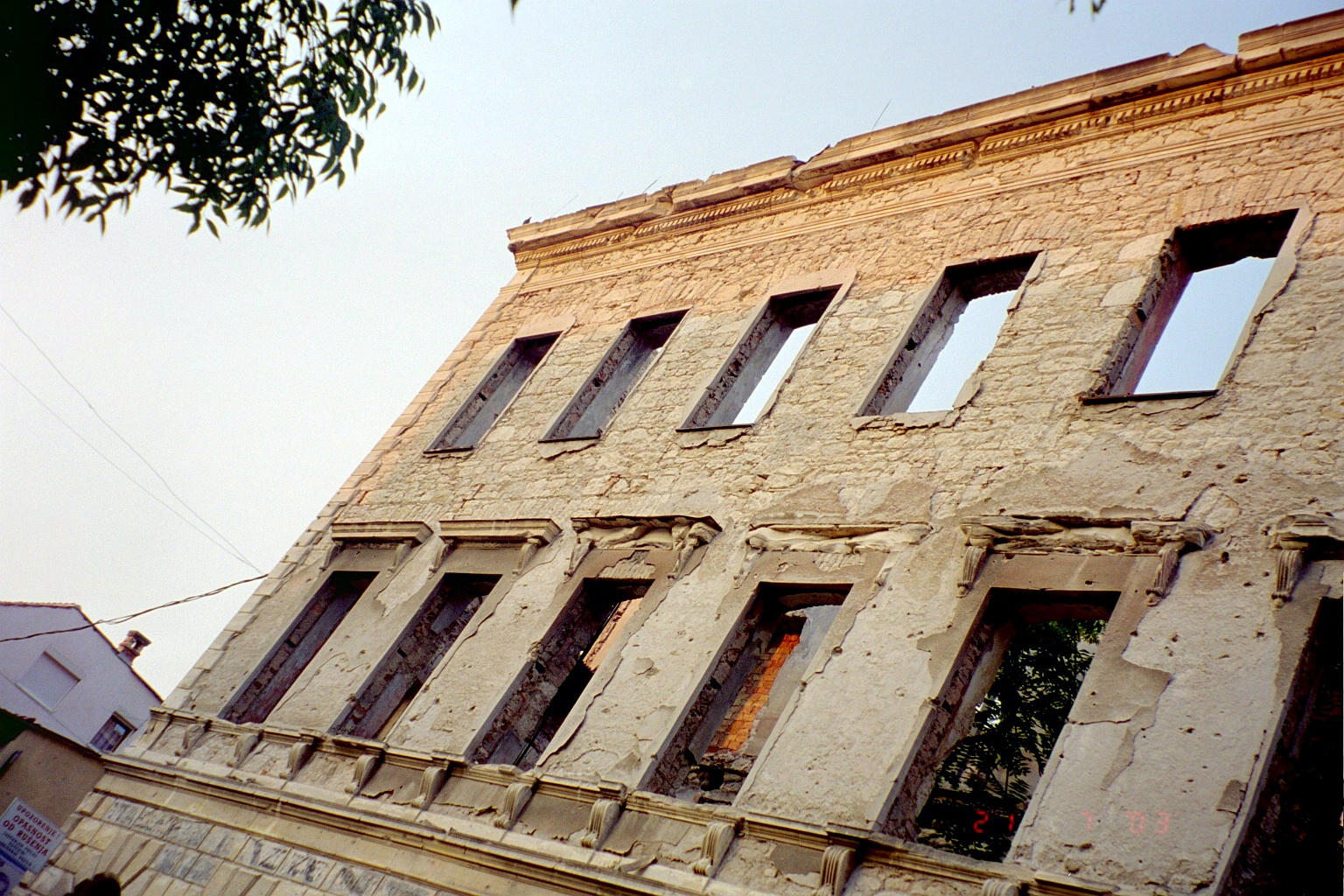 Mostar ruiner