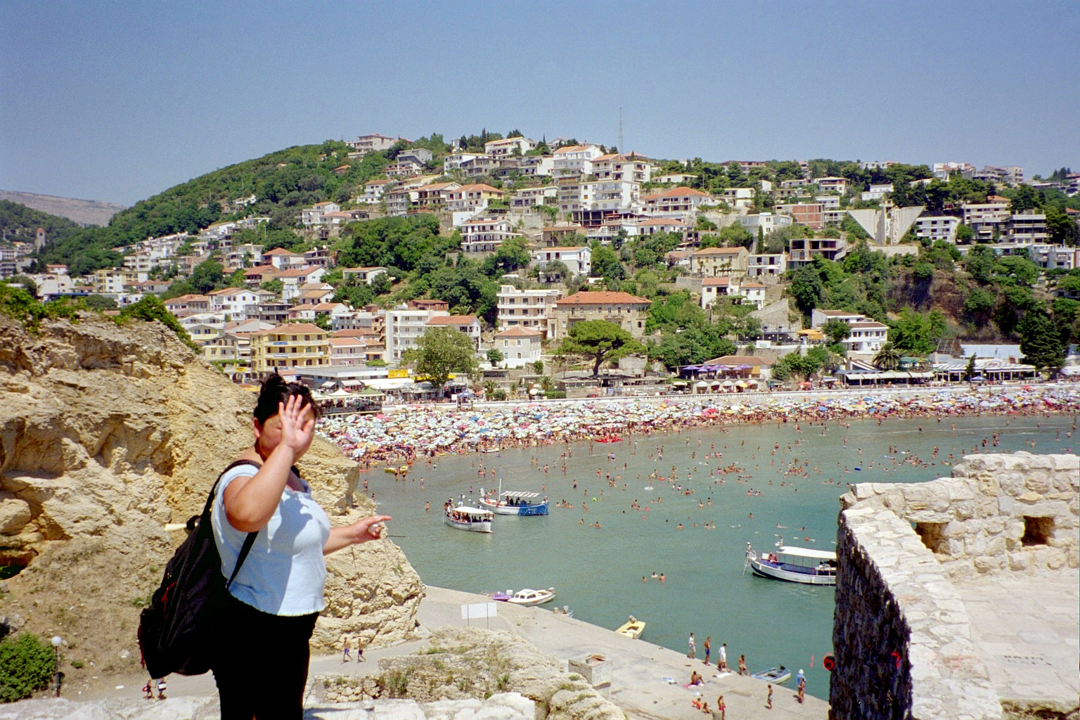 Ulcinj by og strand