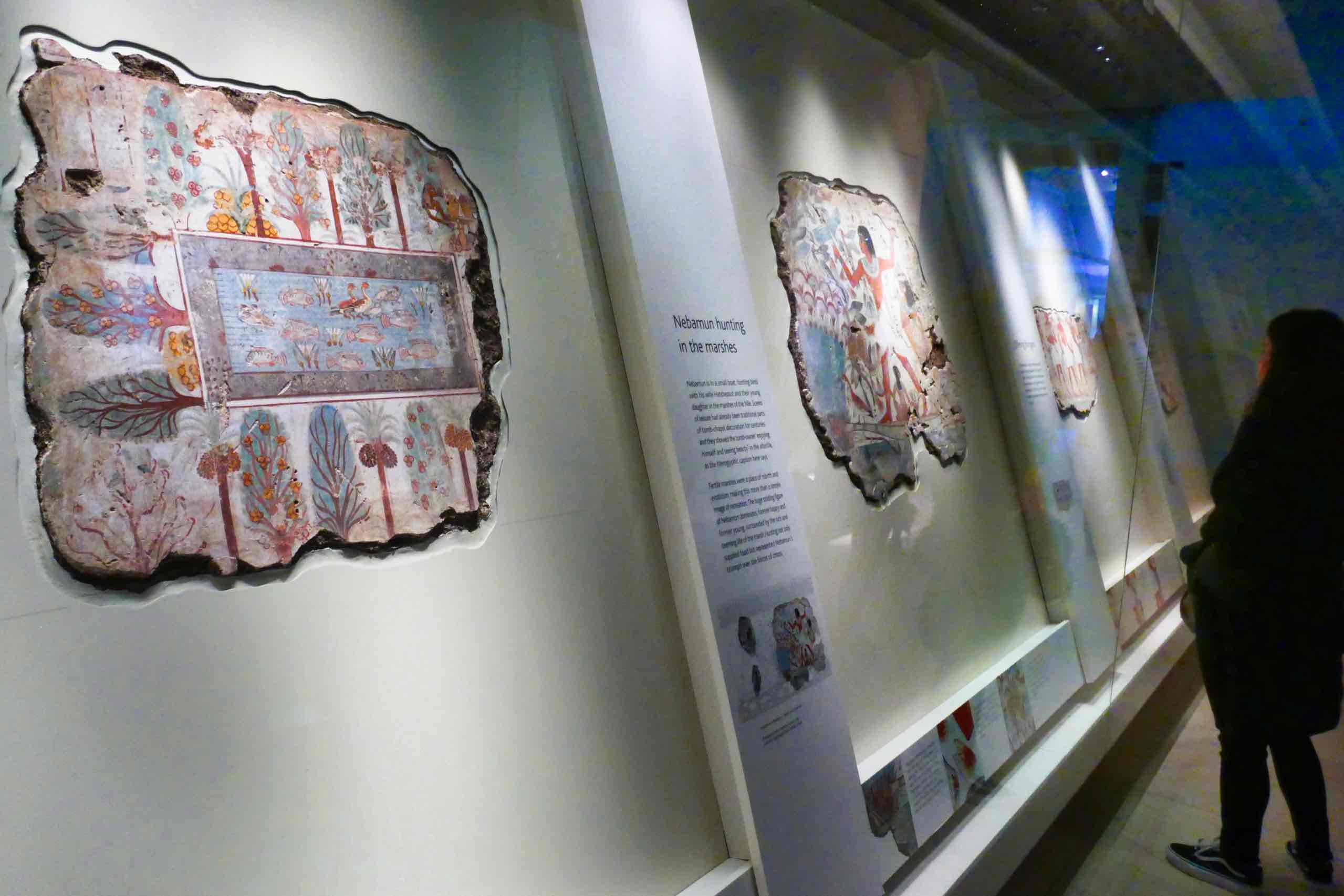 Ægyptiske vægmalerier