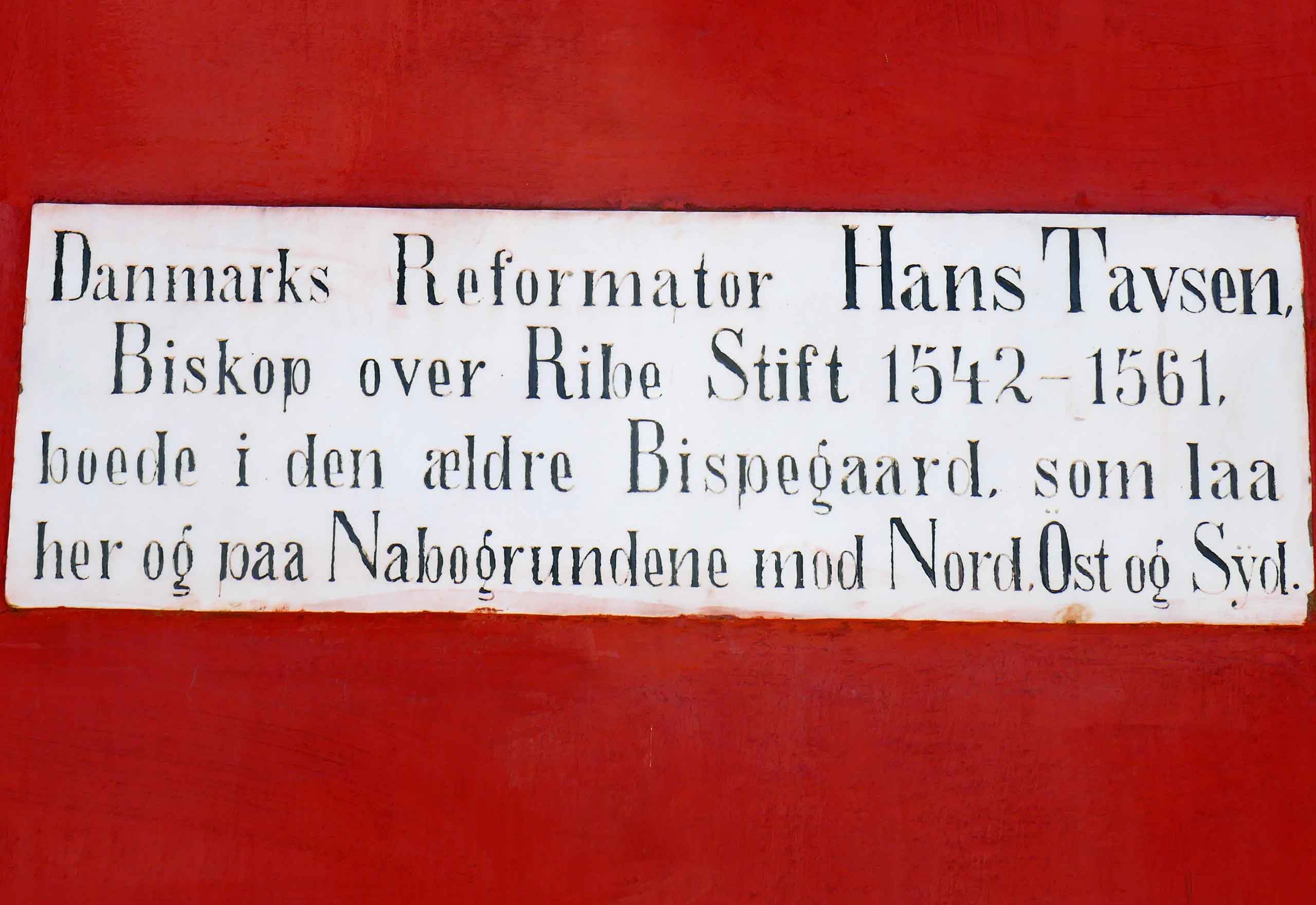 Her boede Hans Tausen