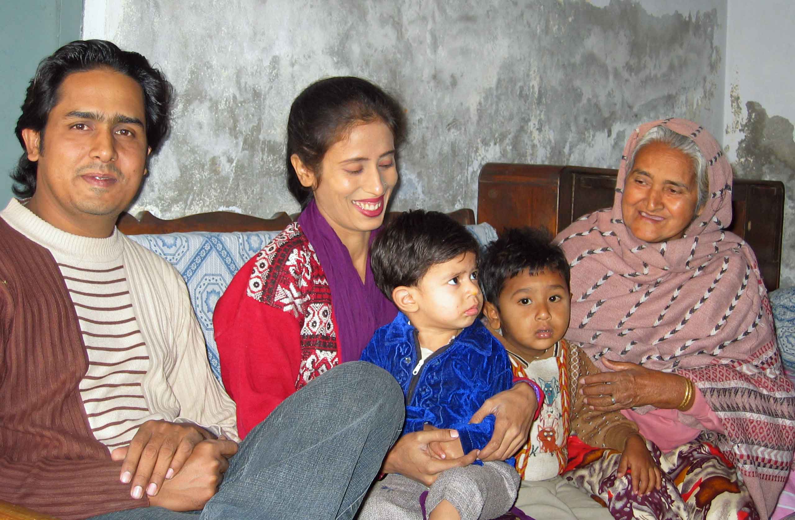 Tanveer og hans familie