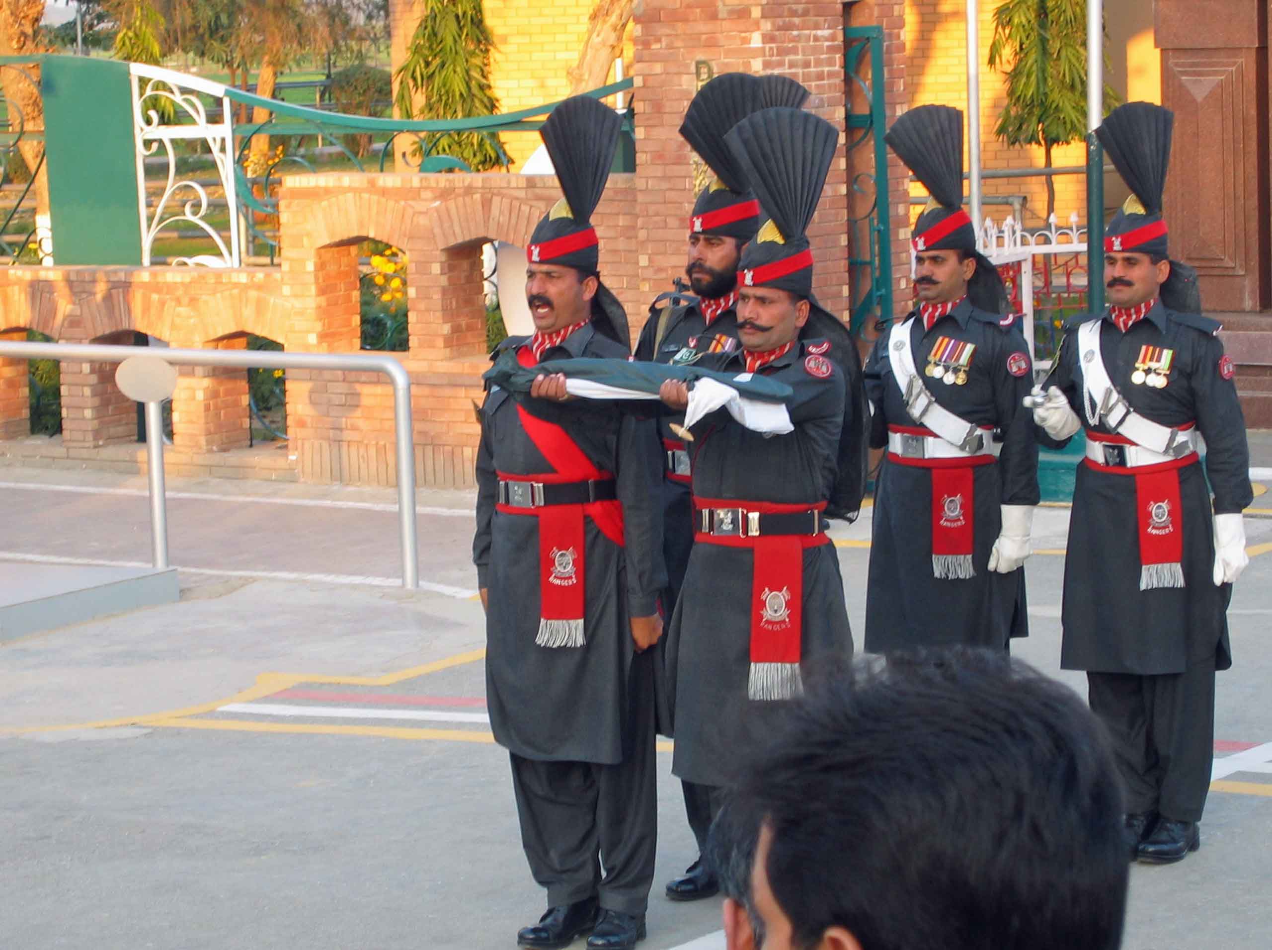 Flaget på vej til hvile