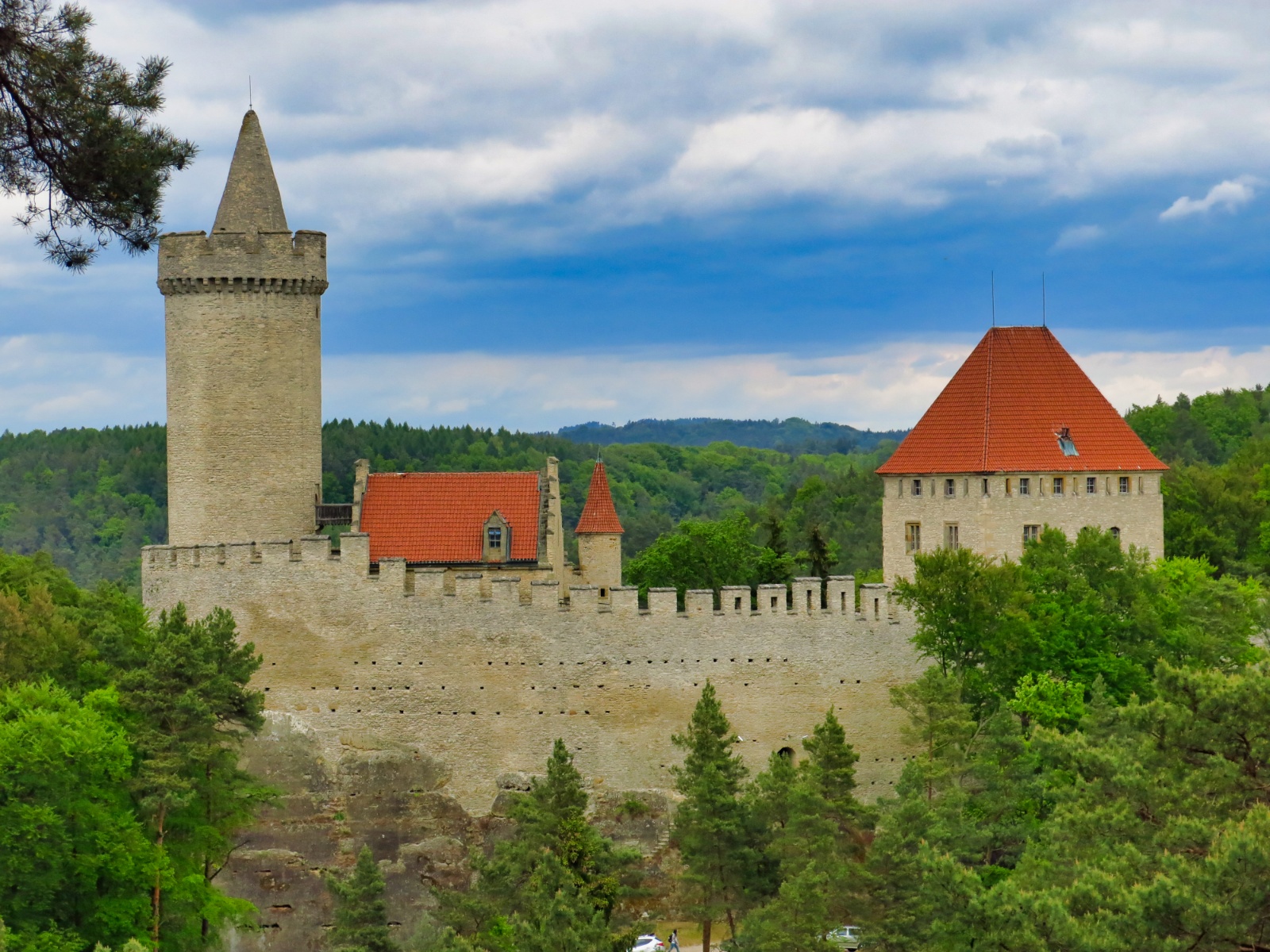 Kokorin borgen ved Melnik