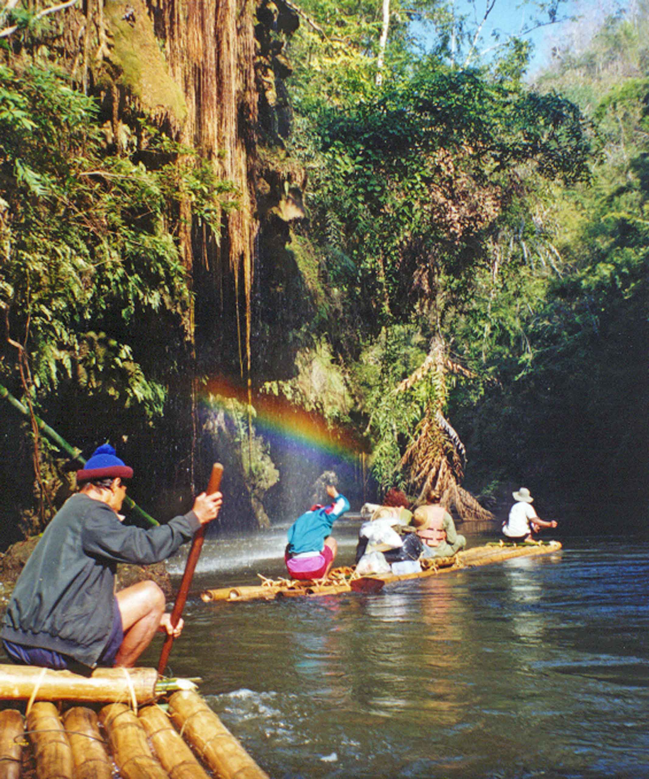 Tømmerflåde sejlads