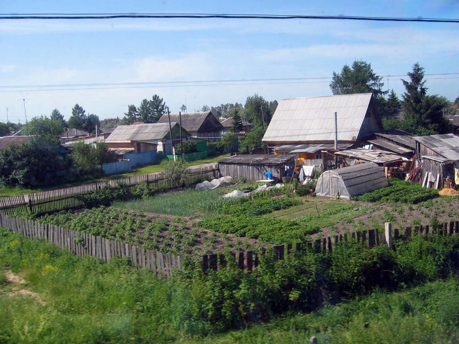 Sibirsk landsby