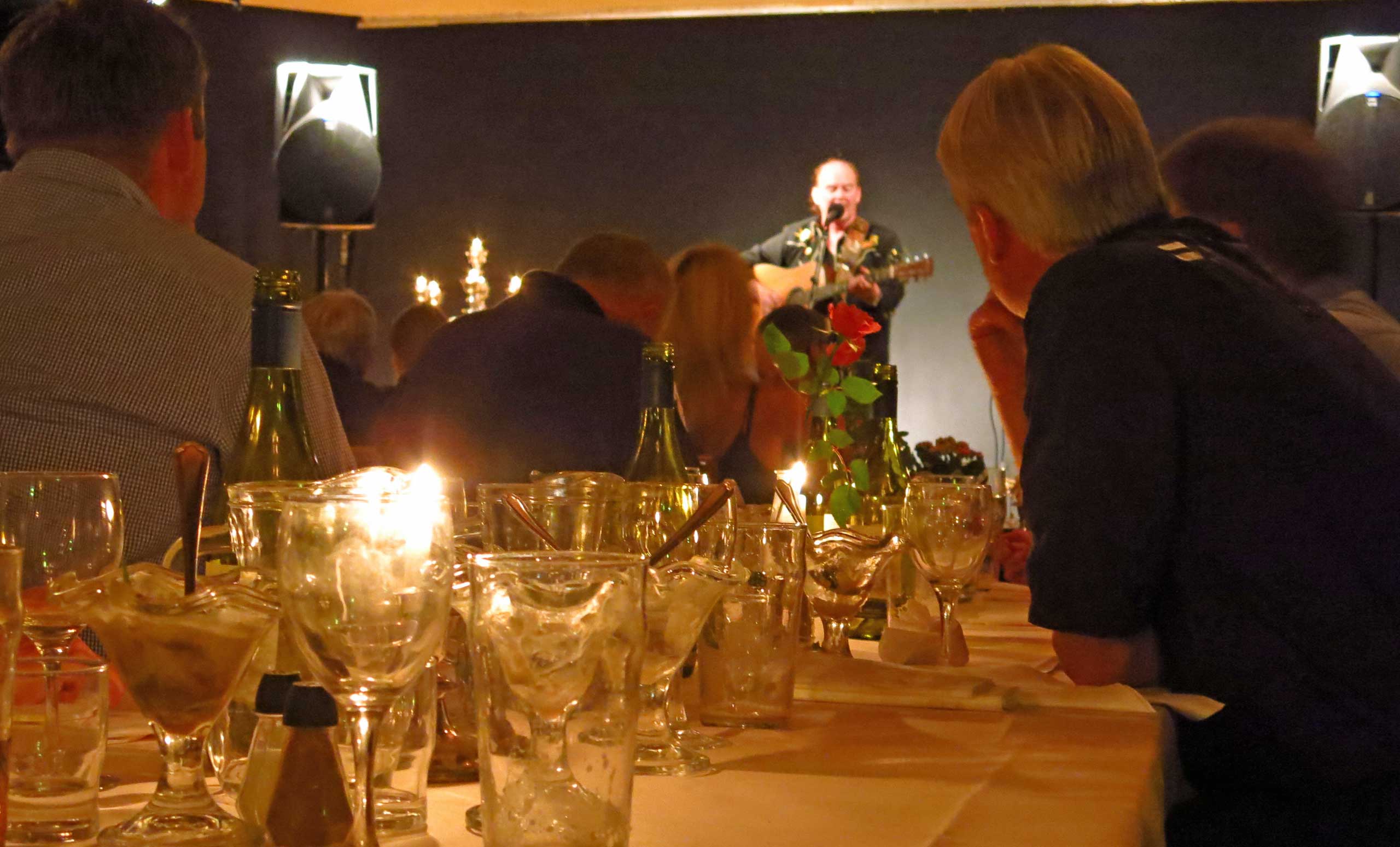 Donovan koncert på Brundby Hotel