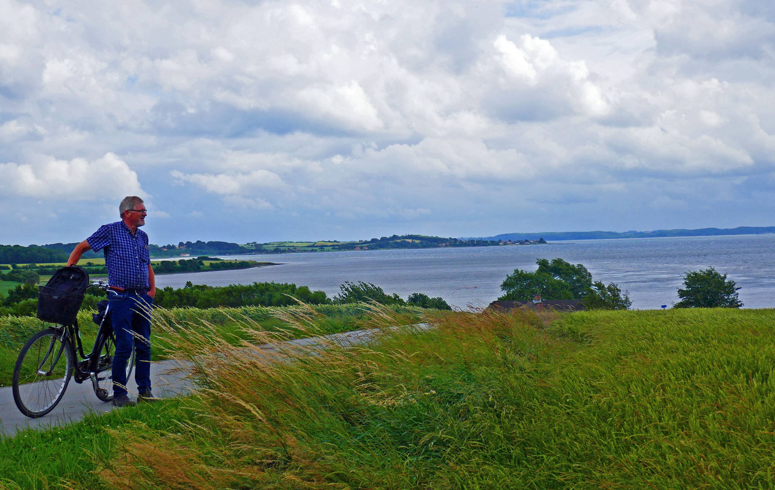 Hans nyder udsigten over Flensborg Fjord