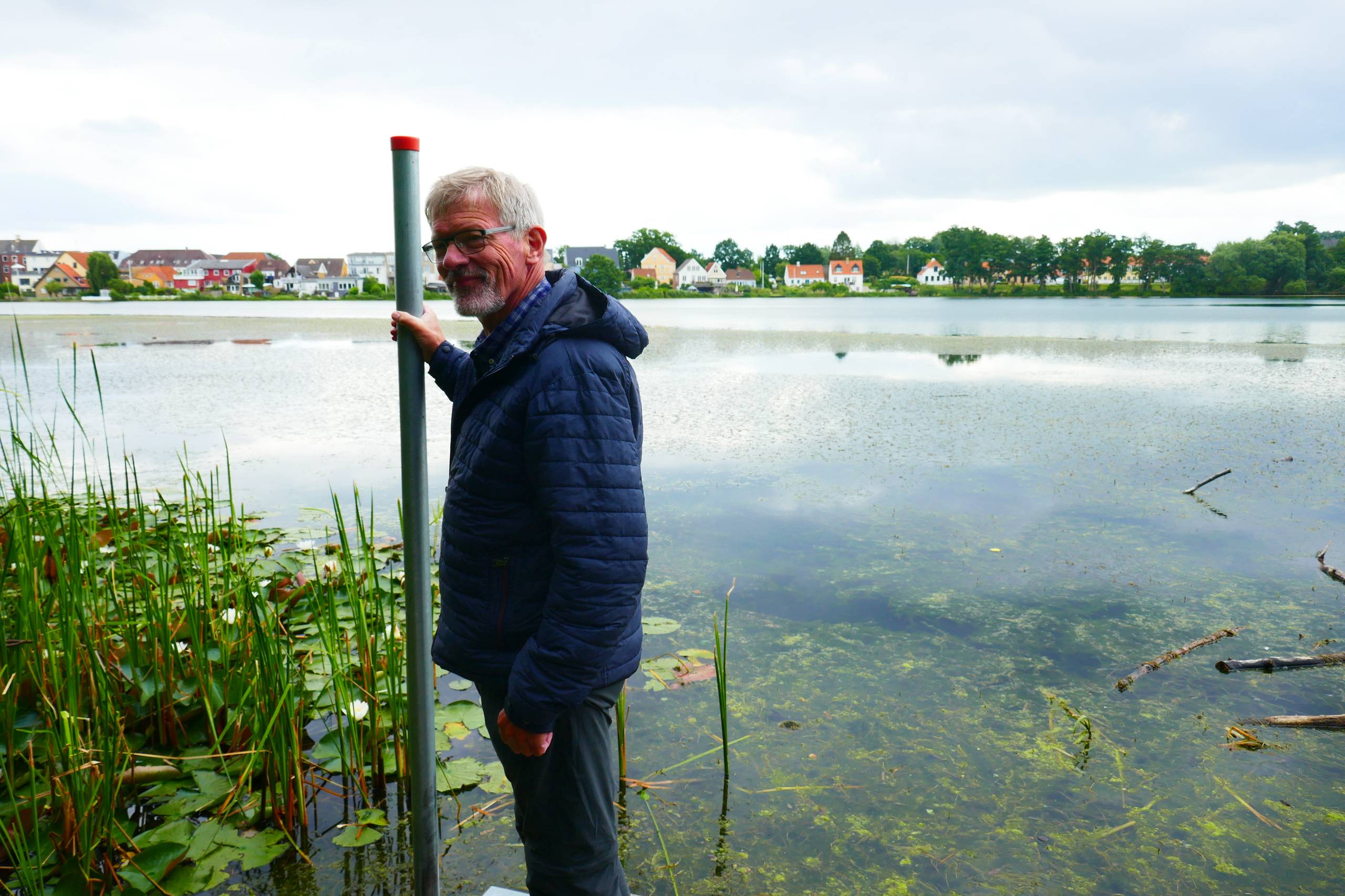 Hans ved Gråsten Slots Sø