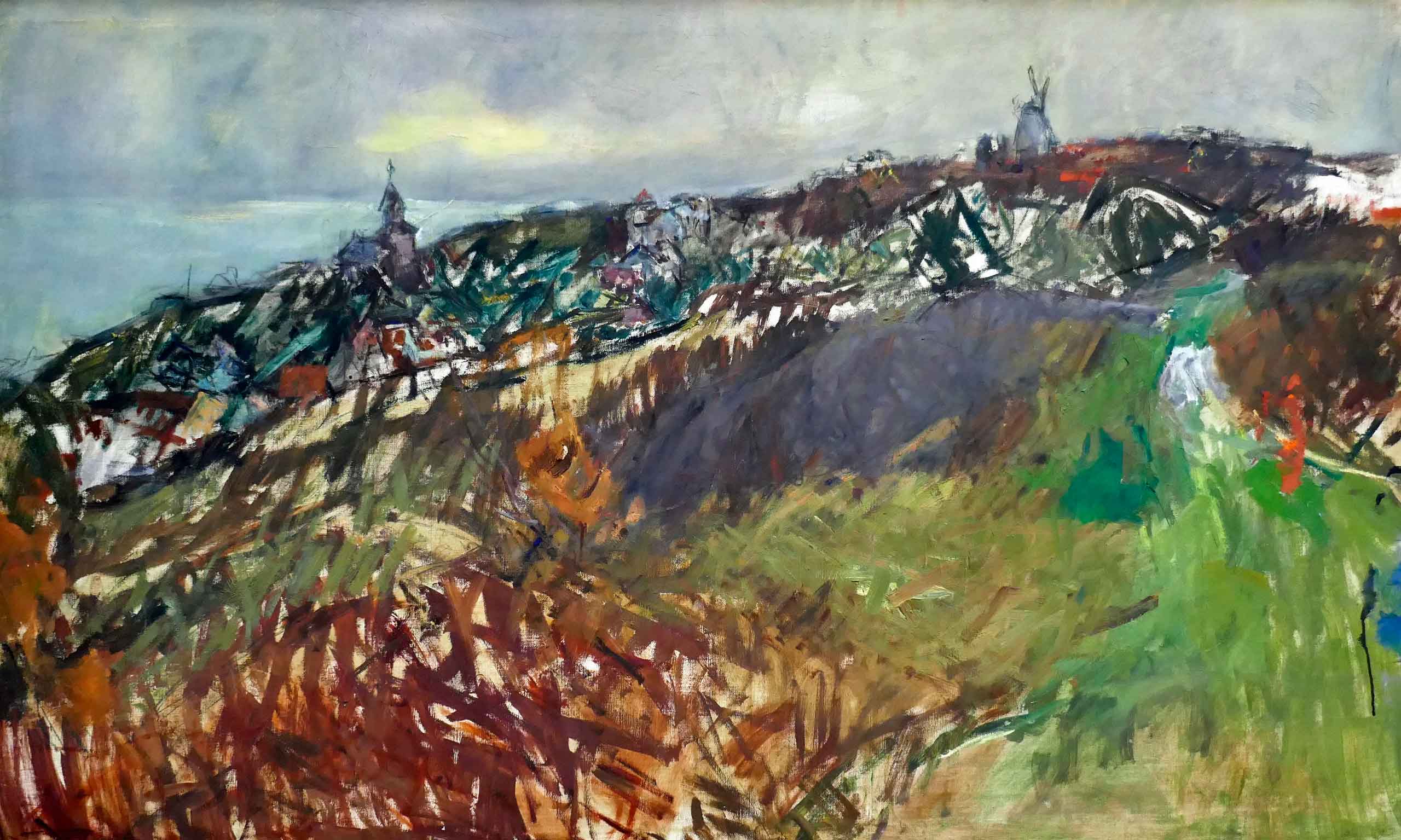 Oluf Høst - Gudhjem November 1930