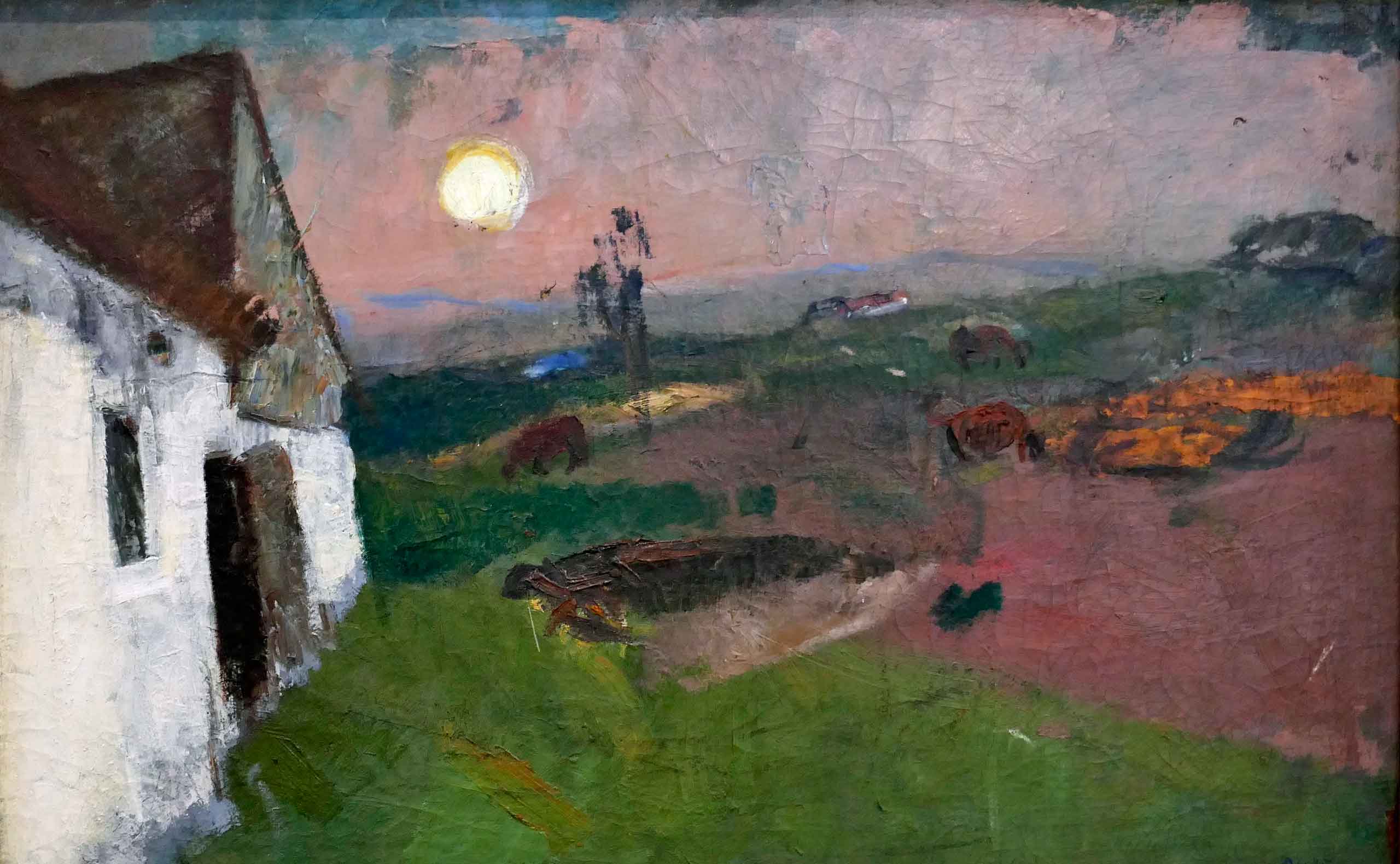 Oluf Høst - Bognemark sent efterår 1925