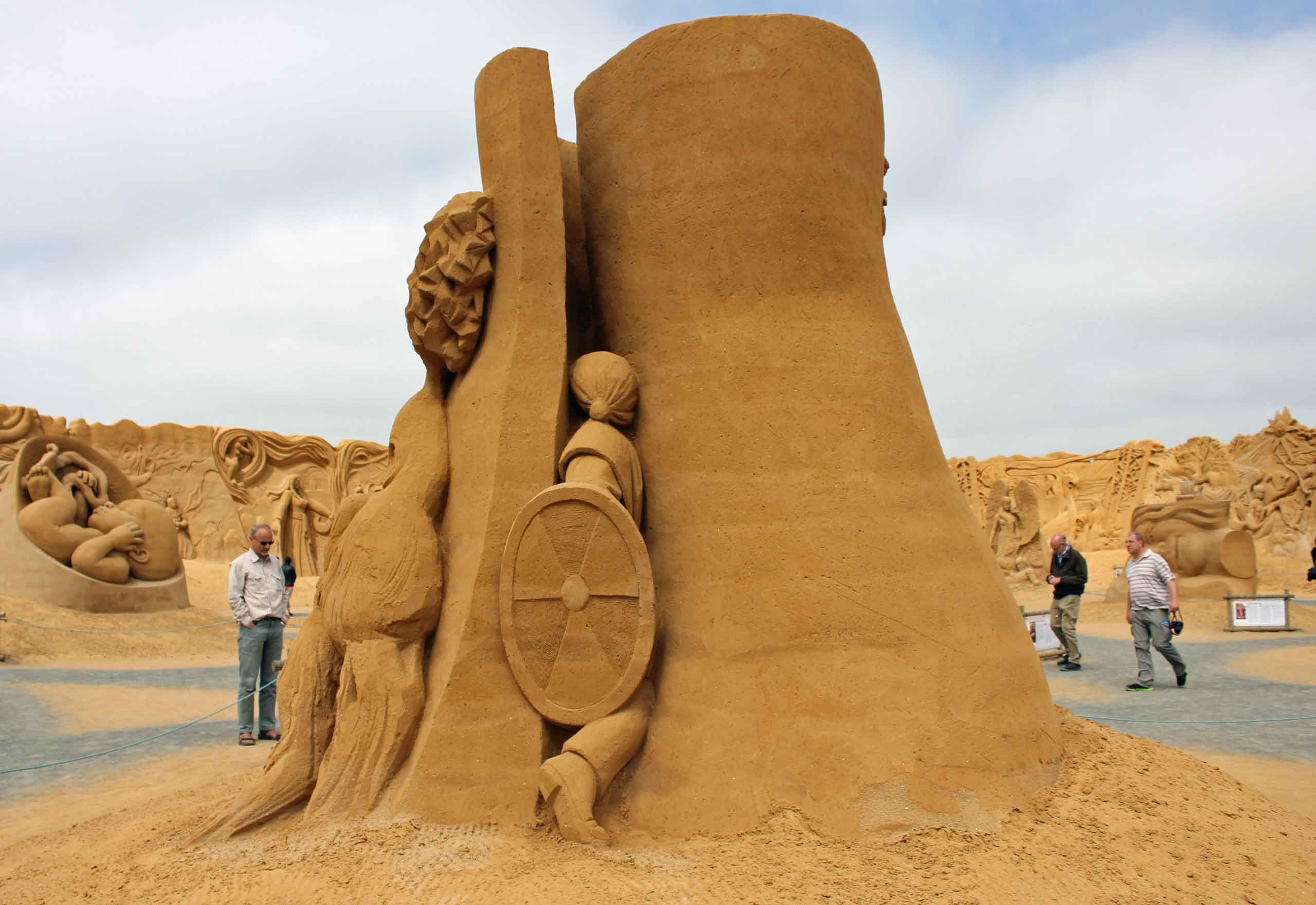 Sandskulpturer