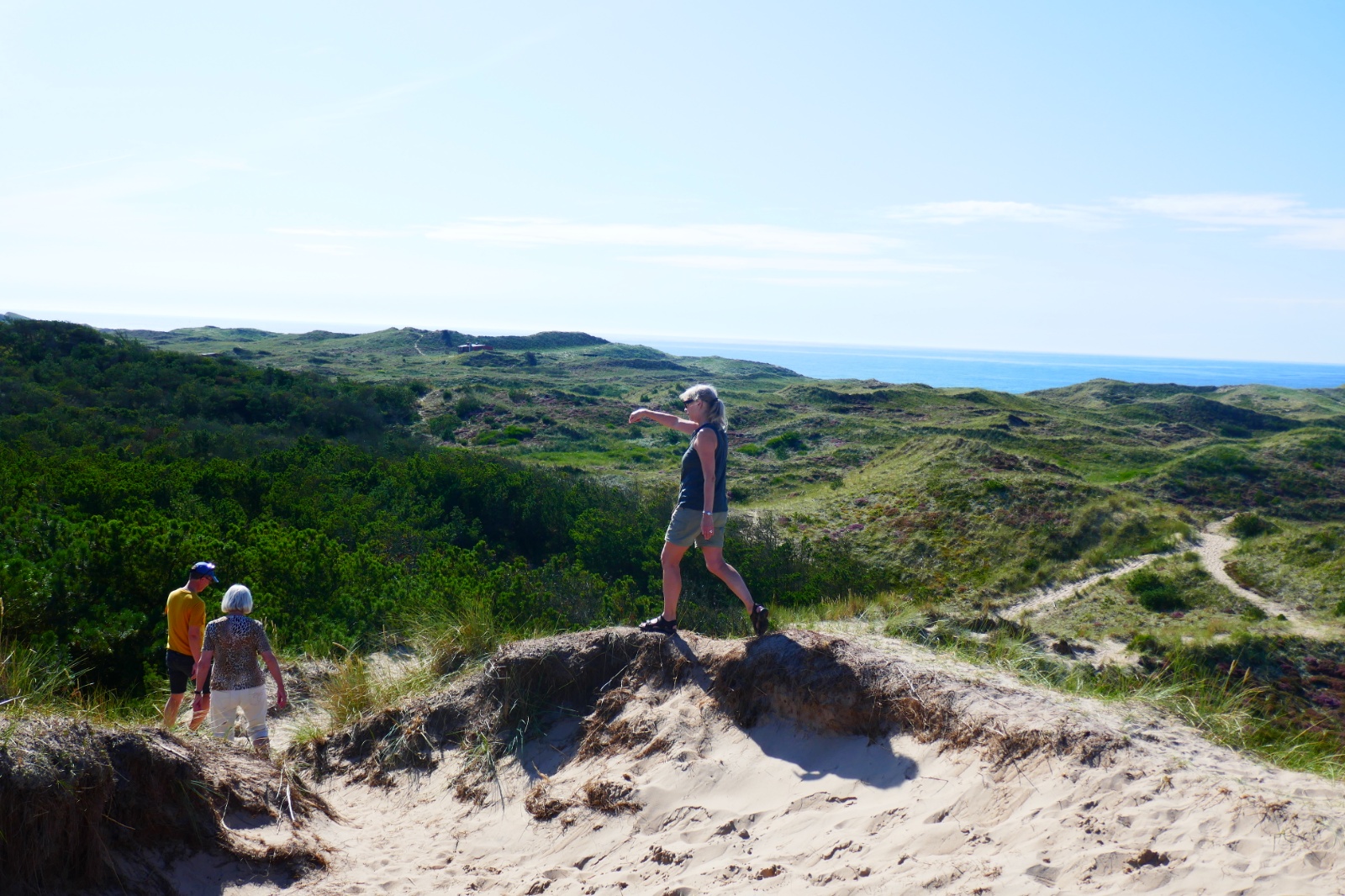 Klitter ved Lodberg fyr